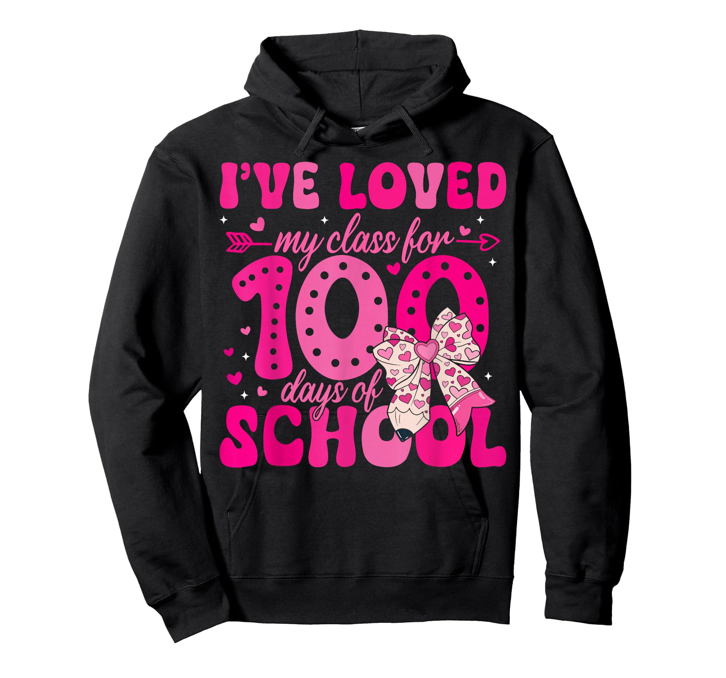 I've Loved My Class for 100 Days of School Valentines Day T-Shirt