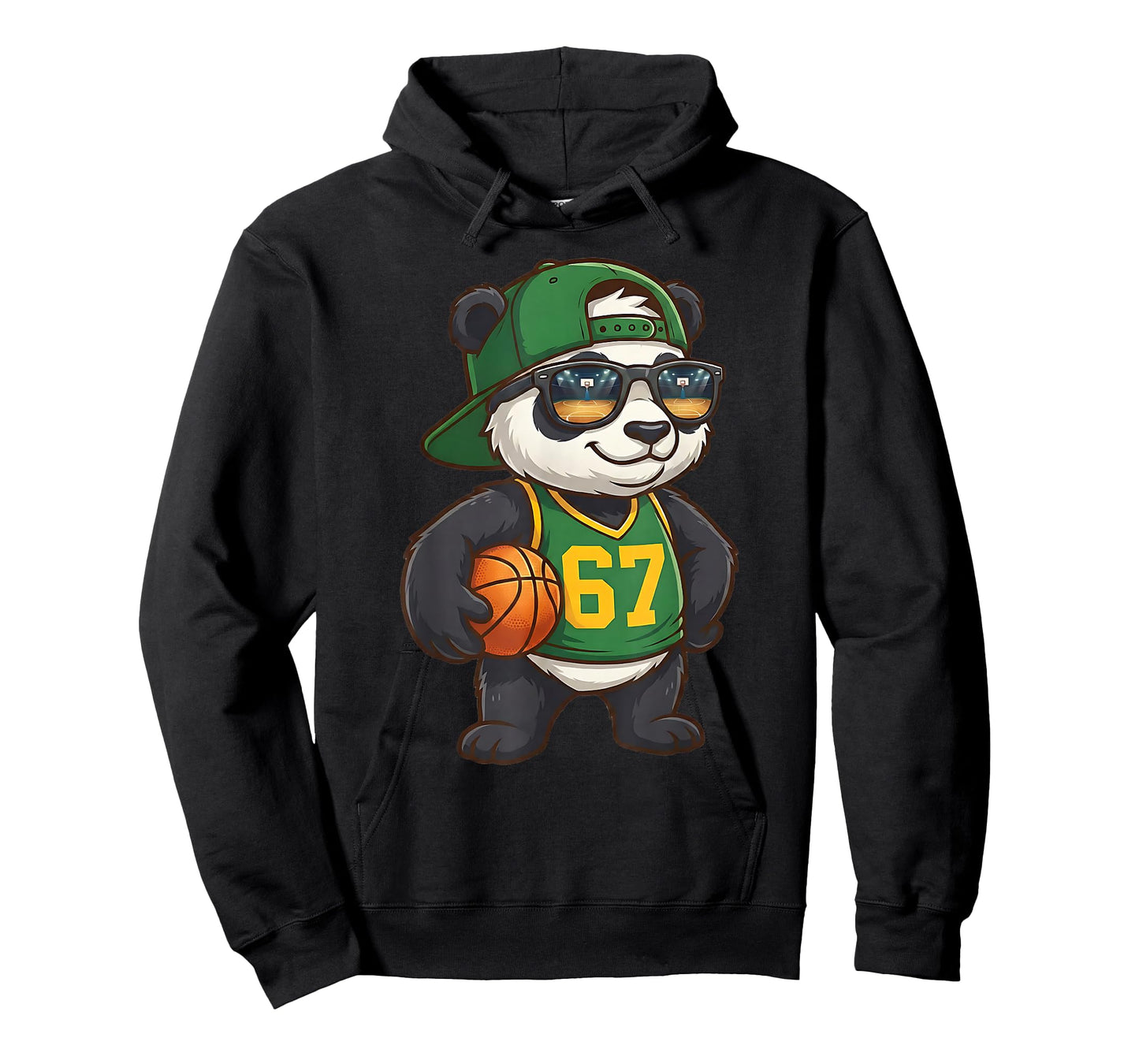 Panda Basketball 67 Gen Alpha Slang Sports Men Boys Kids T-Shirt
