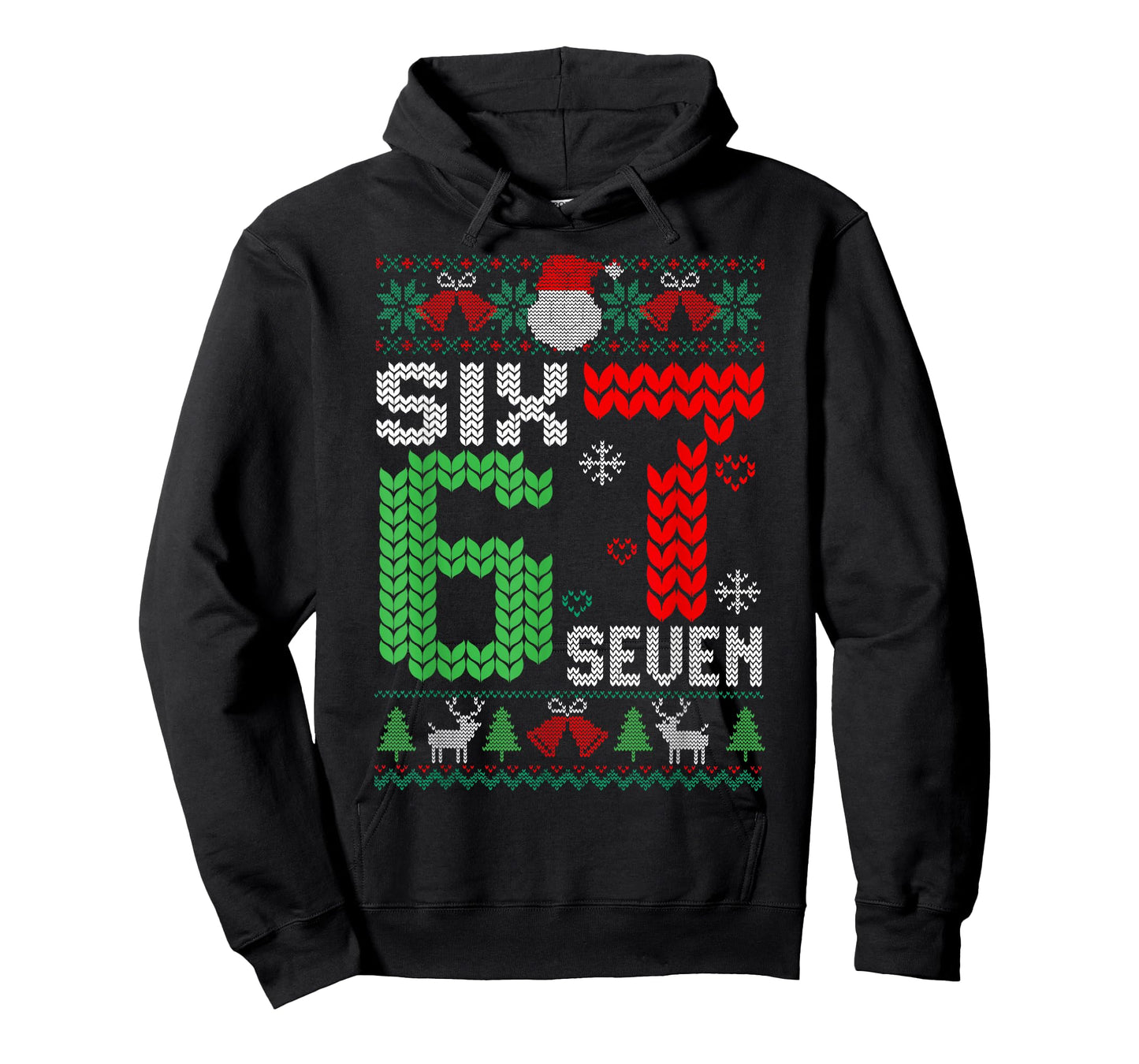 67 Meme Six Seven Christmas Ugly Sweater for Kids Boys Girls T-Shirt