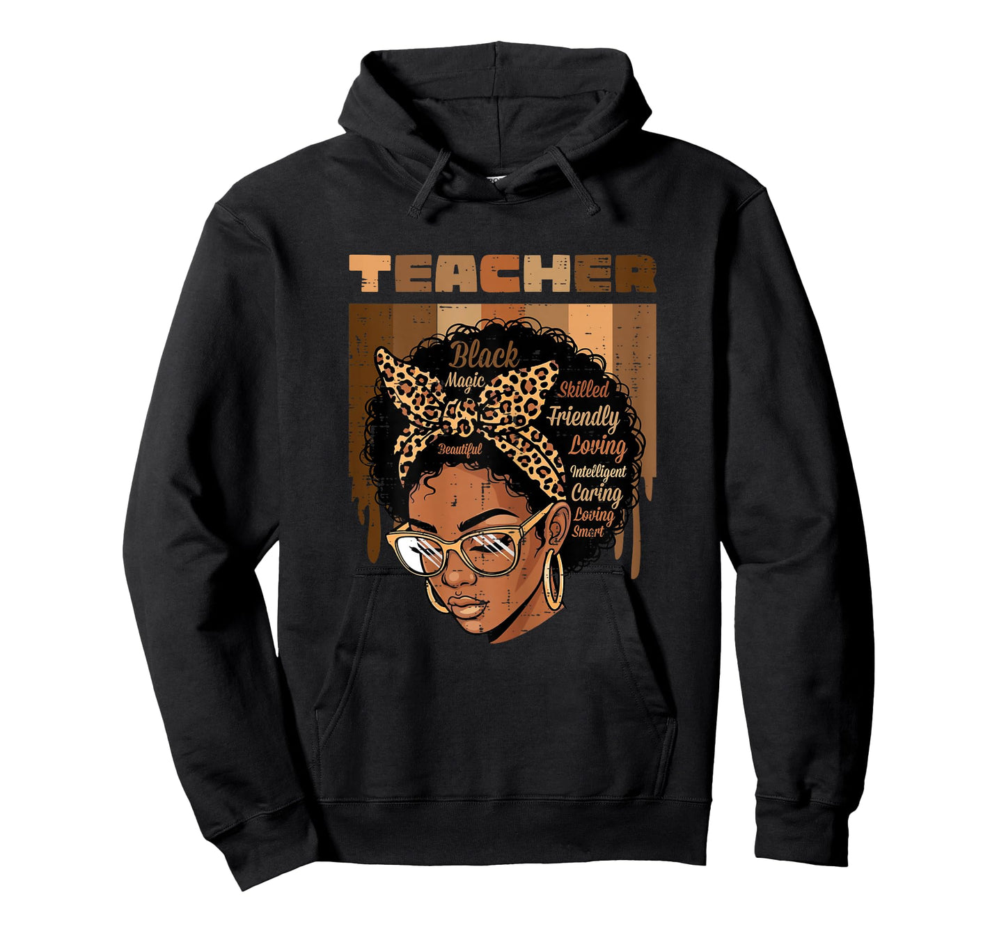 Black History Teacher Afro Woman African American Women T-Shirt