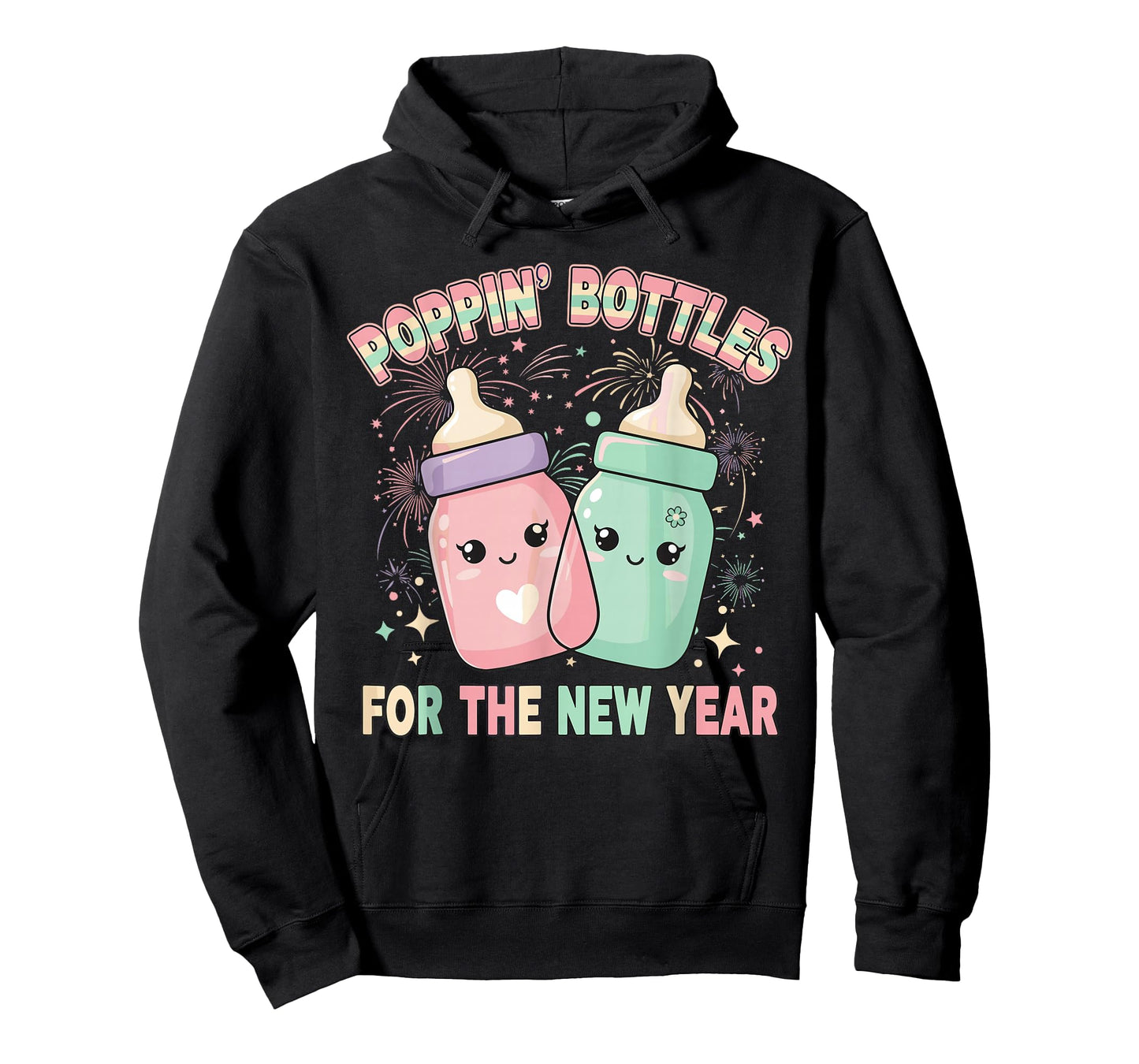 New Years Shirt, Nurse Popping Bottles for The New Year T-Shirt