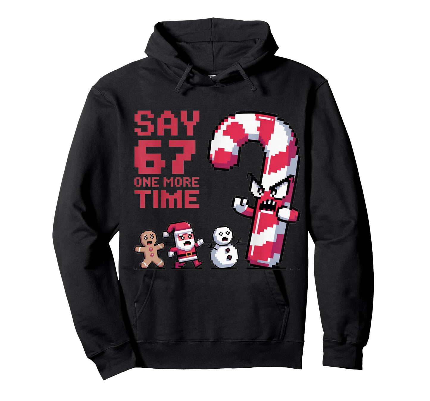 Funny Christmas Six Seven Meme Say 67 One Humor More 7 Time T-Shirt