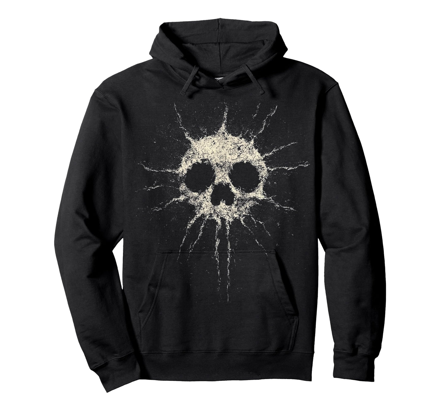 Skull Nu-Goth Glitch Art Y2K Grunge 2000s Aesthetic T-Shirt
