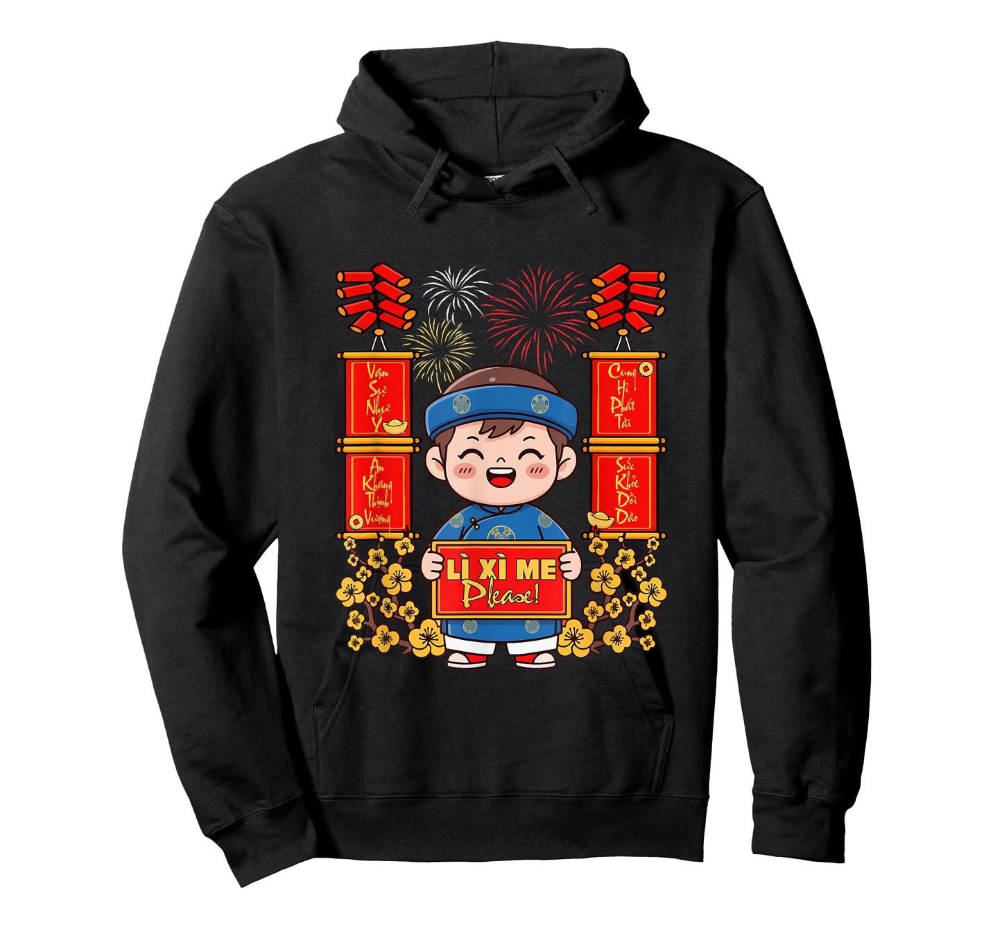 Li Xi Me NHU Y an Khang Vietnamese Lunar New Year Kid Boy T-Shirt