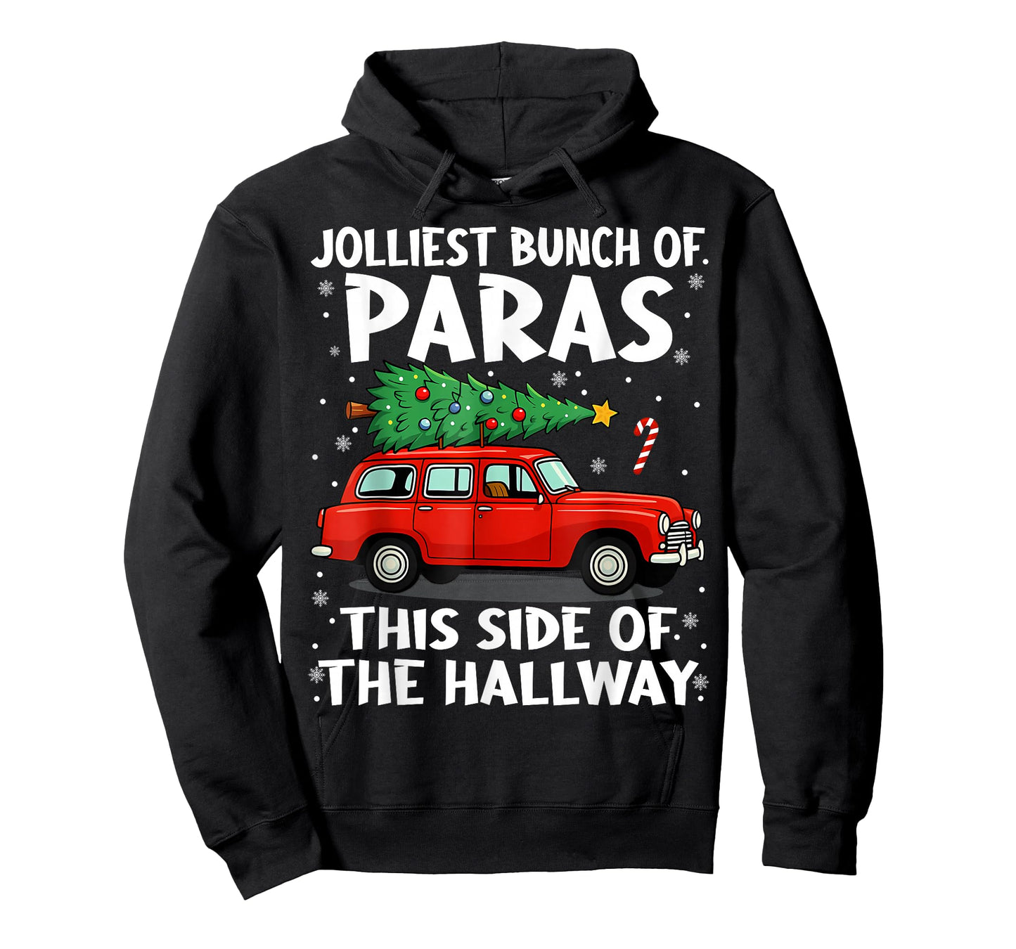 Jolliest Bunch of Paras This Side of The Hallway Christmas T-Shirt