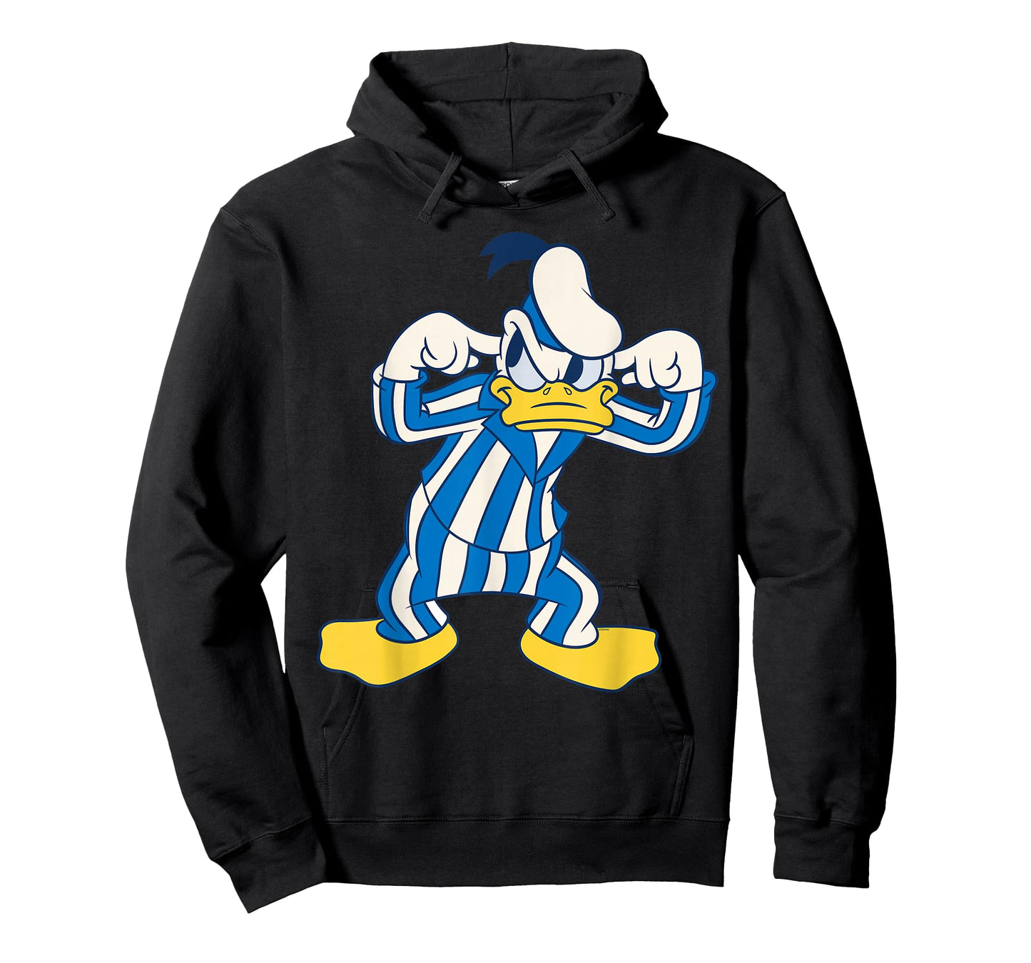 Disney Donald Duck Striped Pajamas Slumber Party PJs Pose T-Shirt