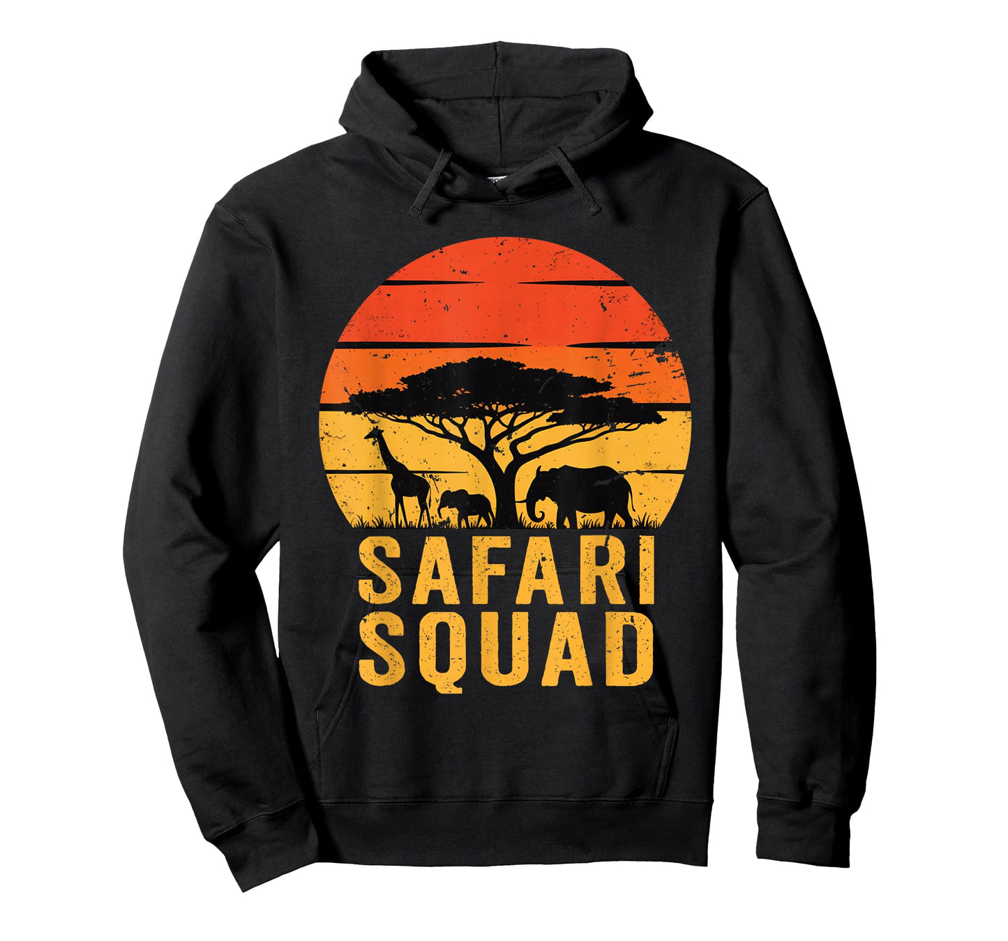 Safari Squad Animal Family Trip Zoo World Kids Boys Girls T-Shirt