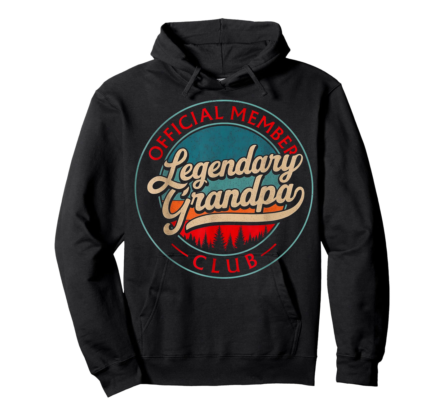 Grandpa Vintage Legendary Grandpas Club Official Member T-Shirt