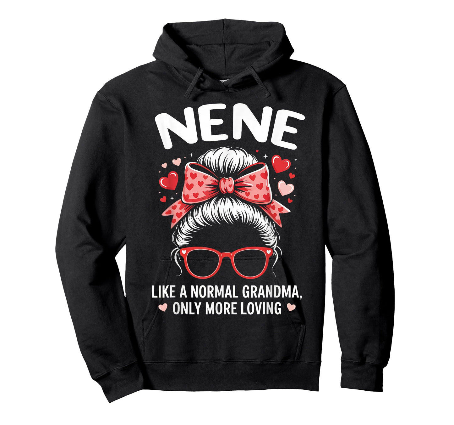 NENE Valentine Quote for Loving Grandma with Cute Bow T-Shirt
