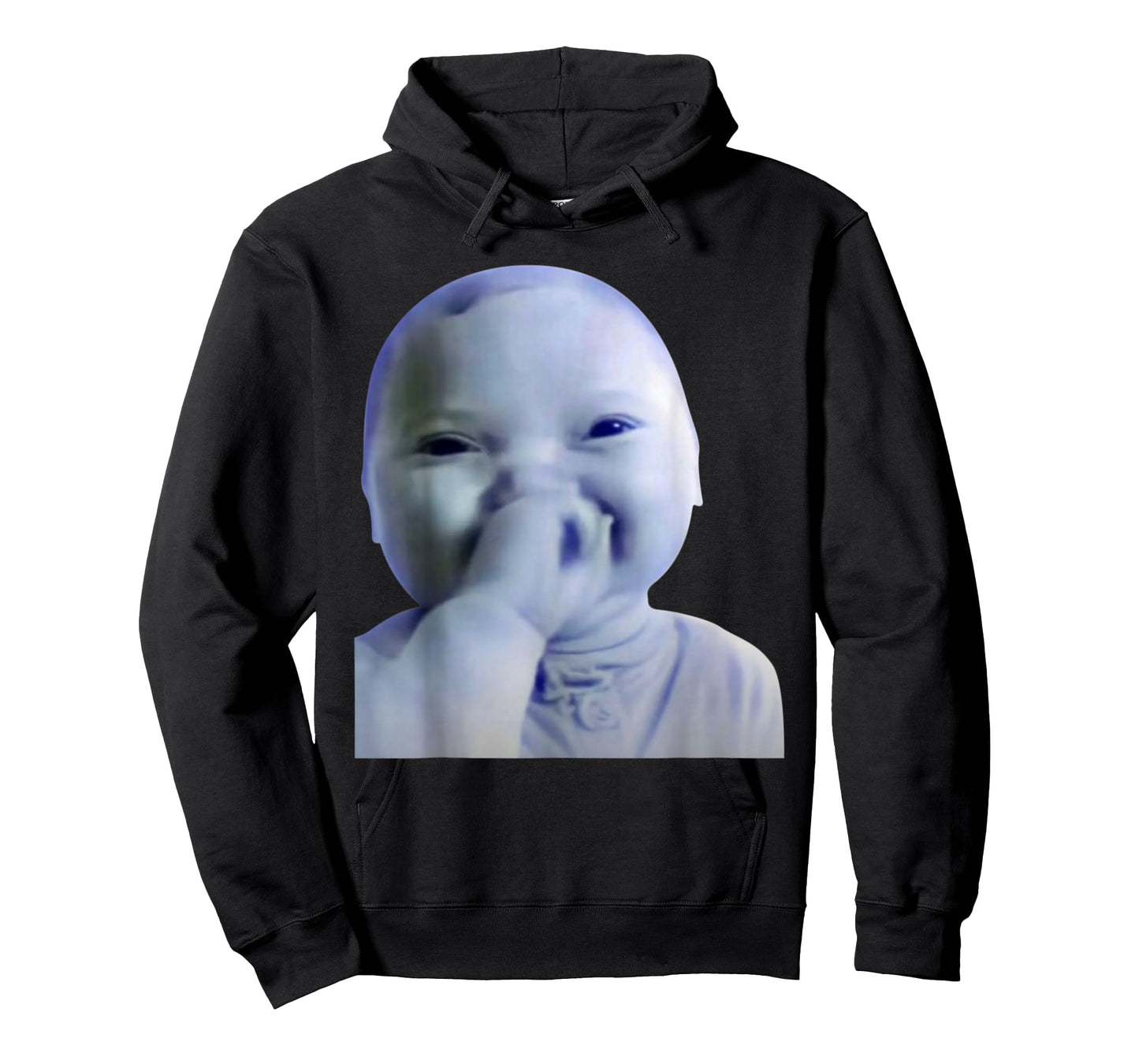 Ai Baby Meme Funny Holding Laughing Baby Meme Brainrot T-Shirt