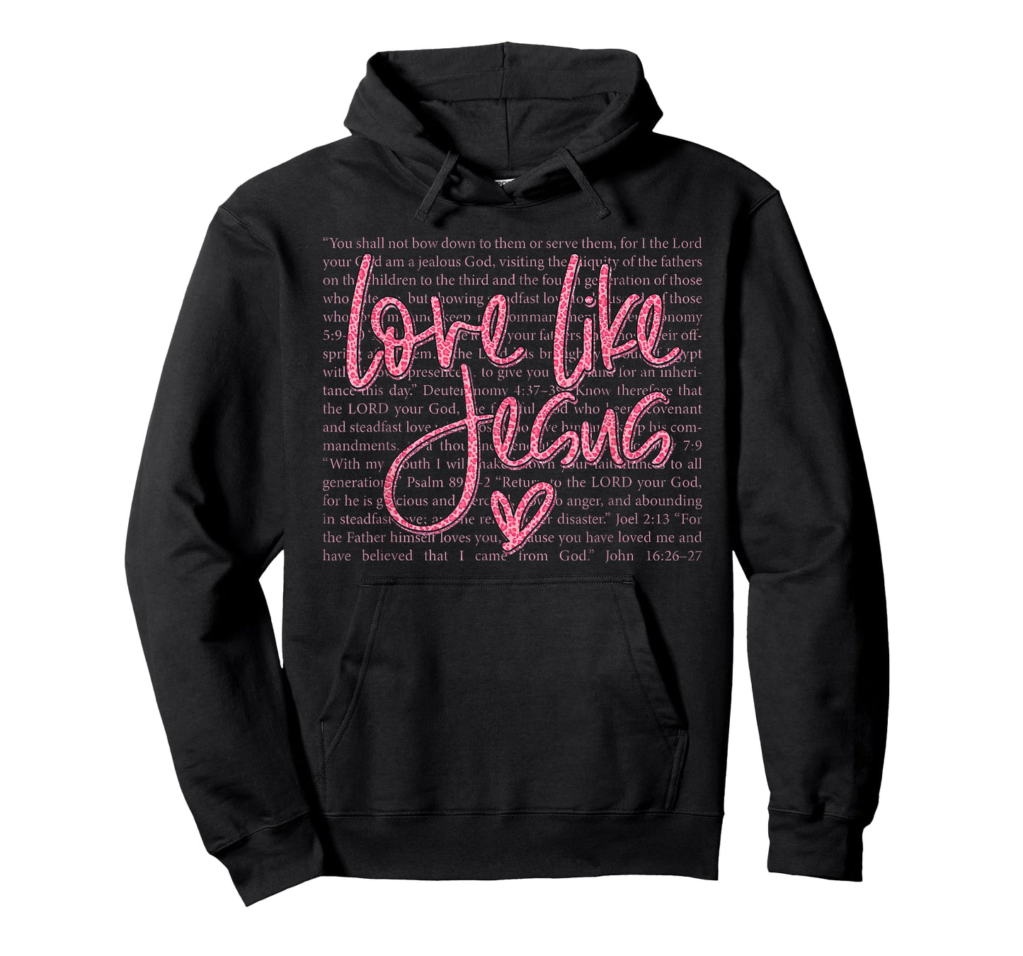 Love Like Jesus Christian Quote Faith Bible Verse Religion T-Shirt