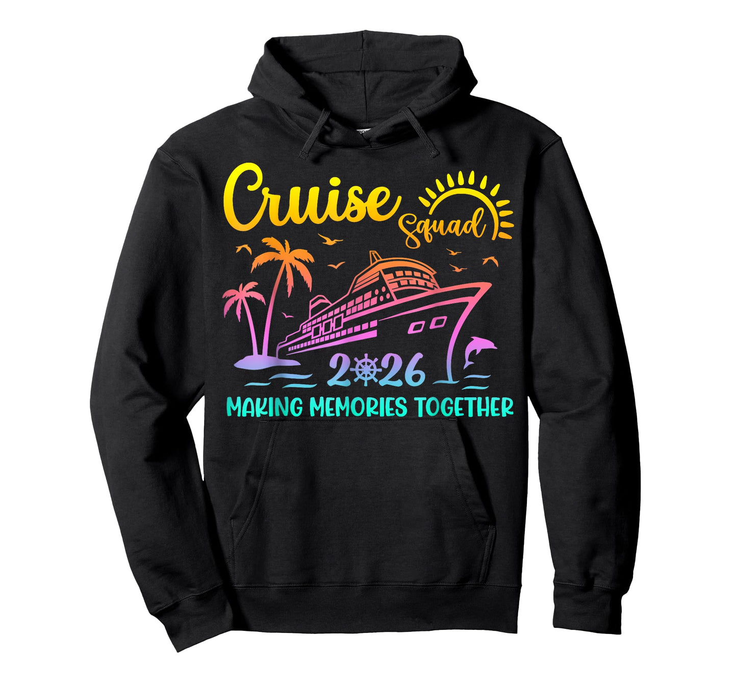 Cruise Squad 2026 Family Friends Vacation Matching Group T-Shirt