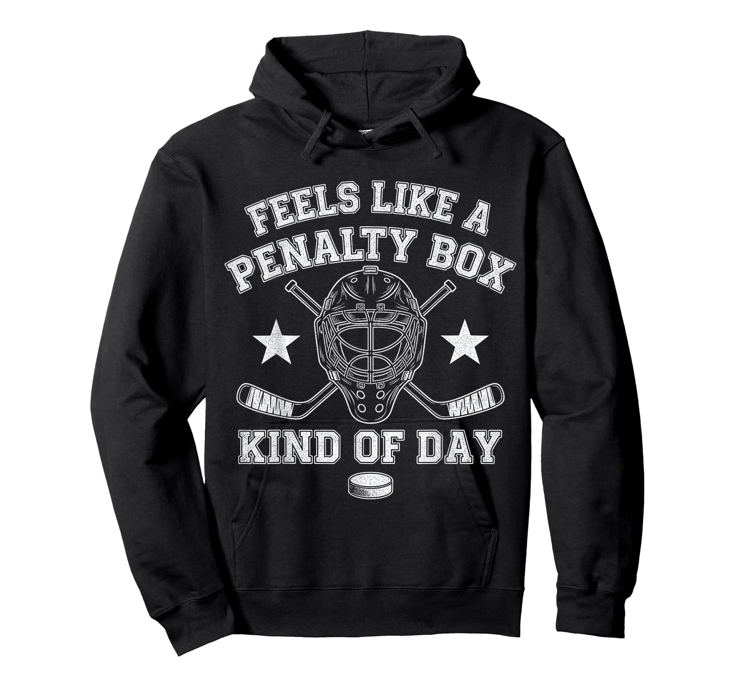 Funny Hockey Feels Like A Penalty Box Kind of Day T-Shirt
