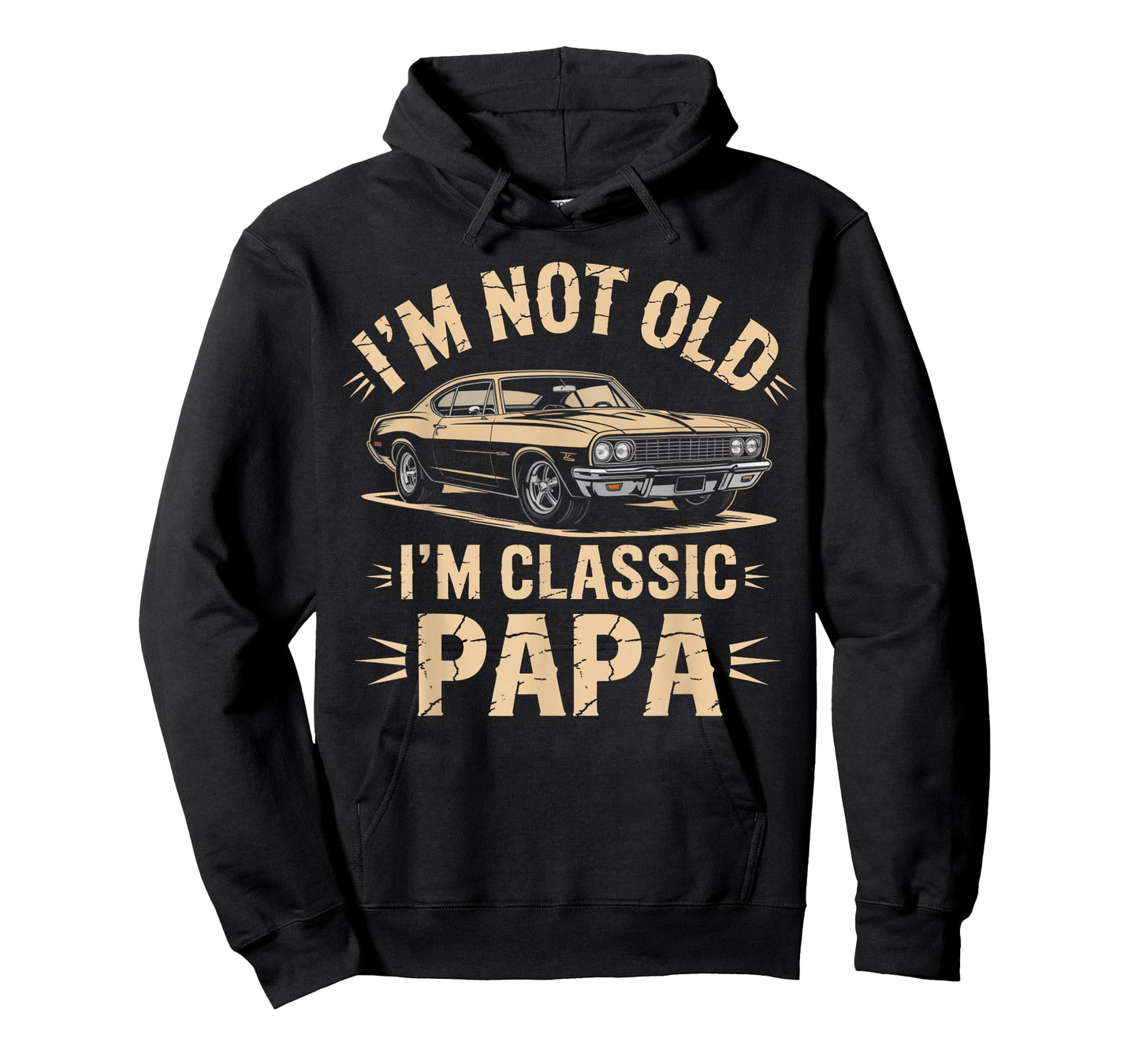 I'm Not Old I’m Classic Papa Retro Car Lover T-Shirt