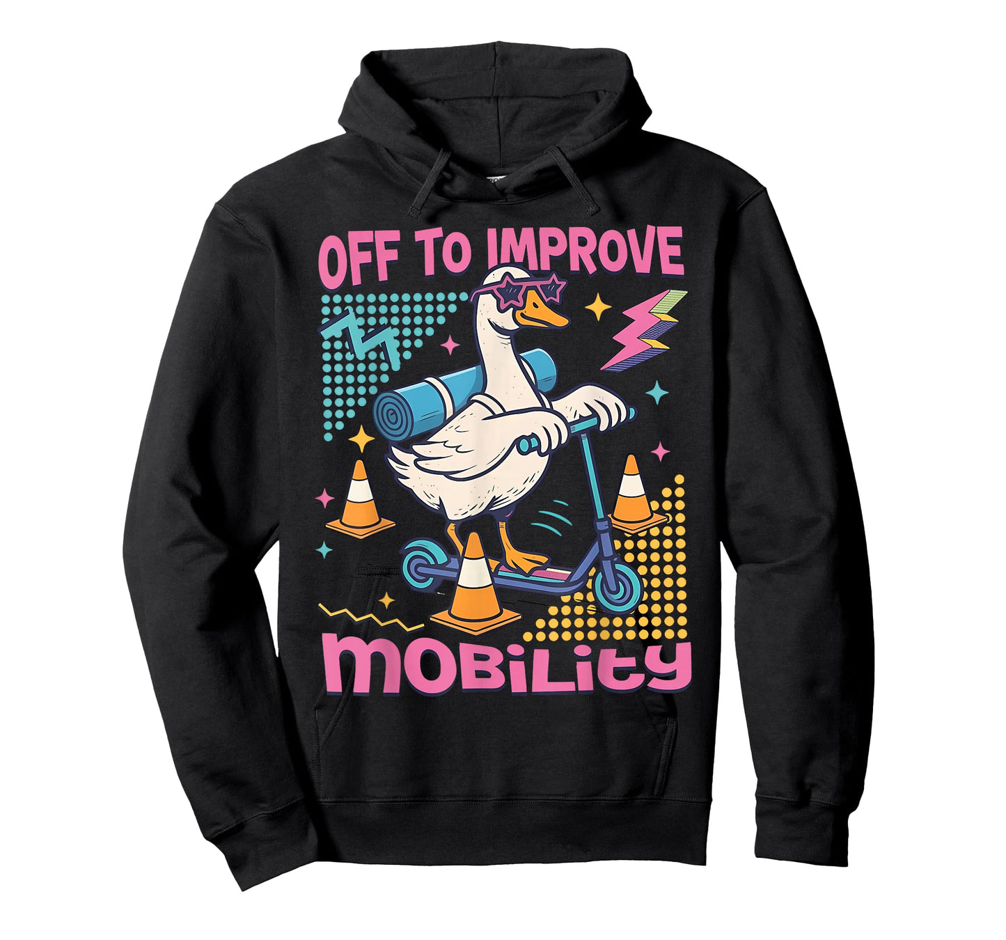 Vintage 90s Physical Therapist Goose Off to Improve Mobility T-Shirt
