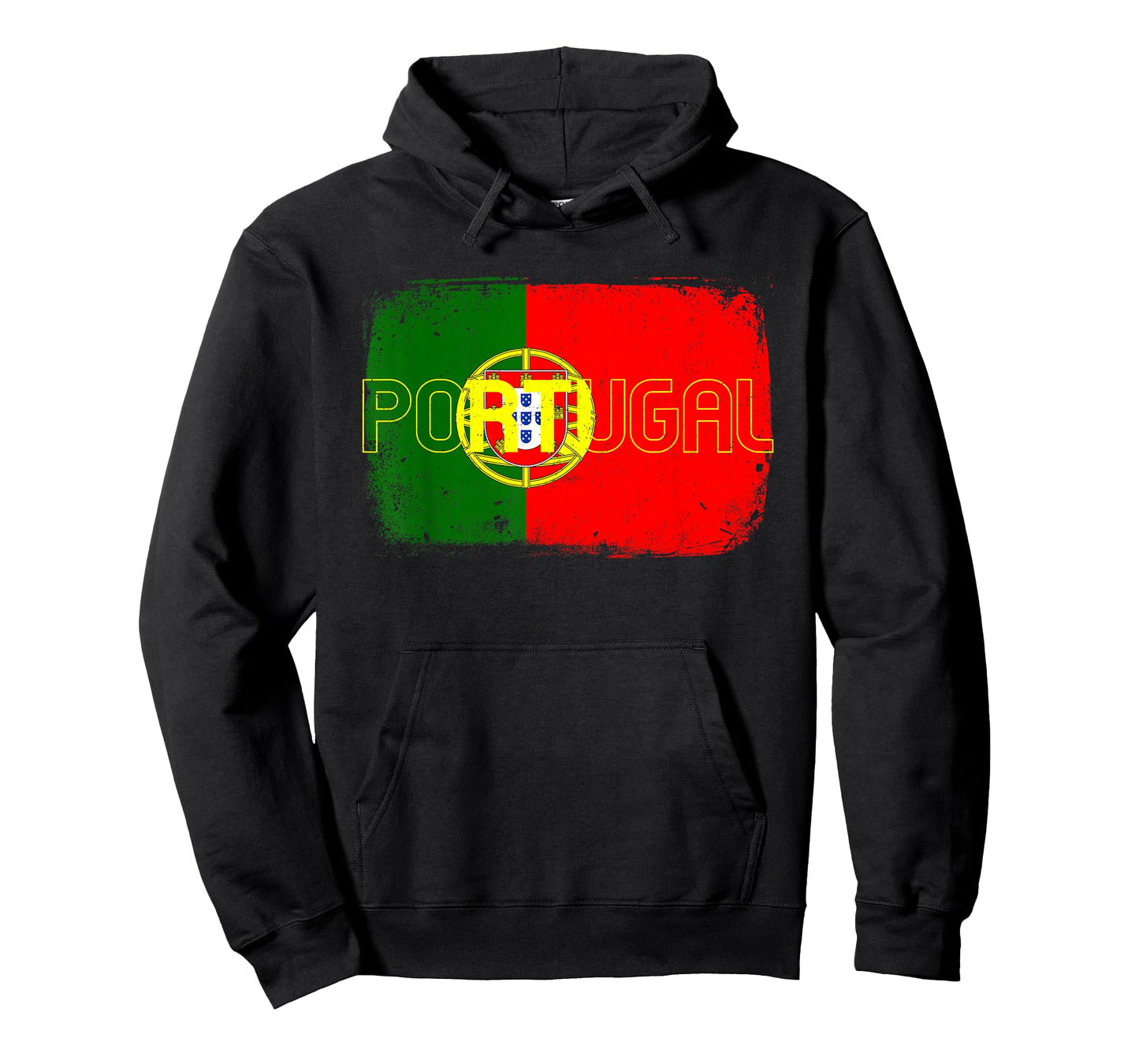 Portugal National Flag Vintage Grunge Portuguese 2026 T-Shirt