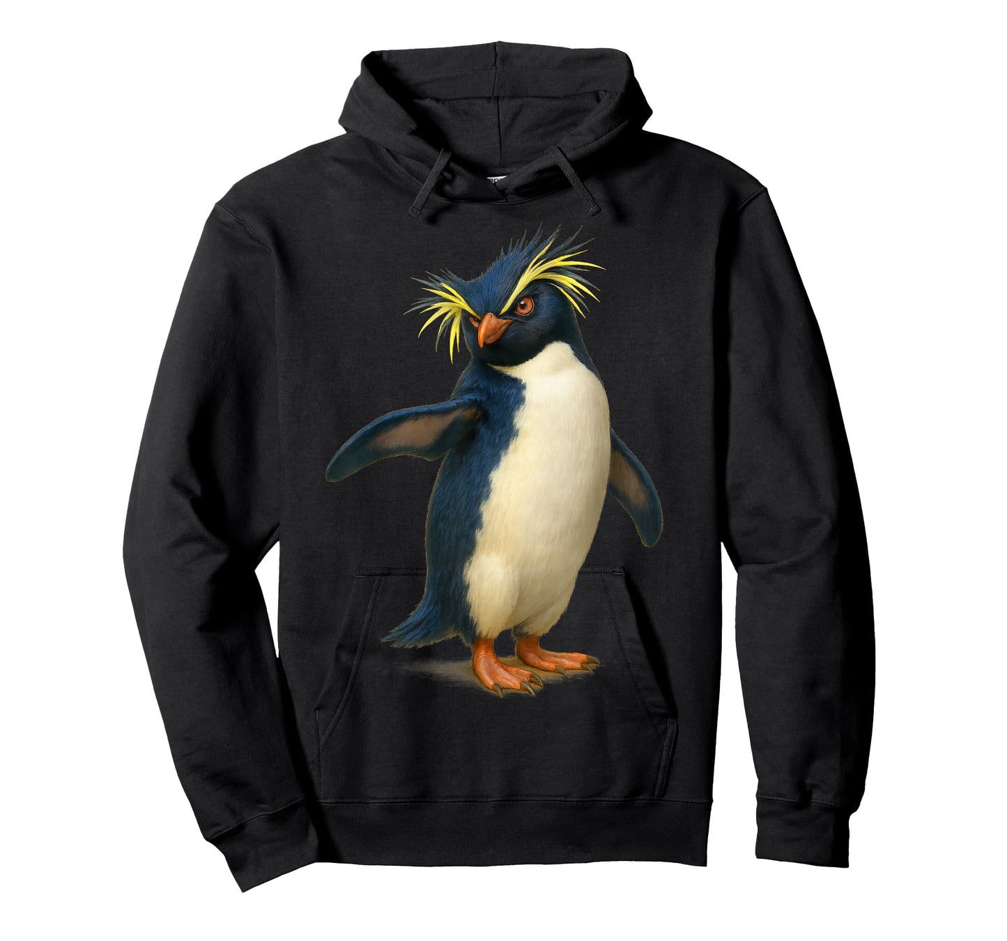 Rockhopper Penguin Illustration for Men Women Kids T-Shirt