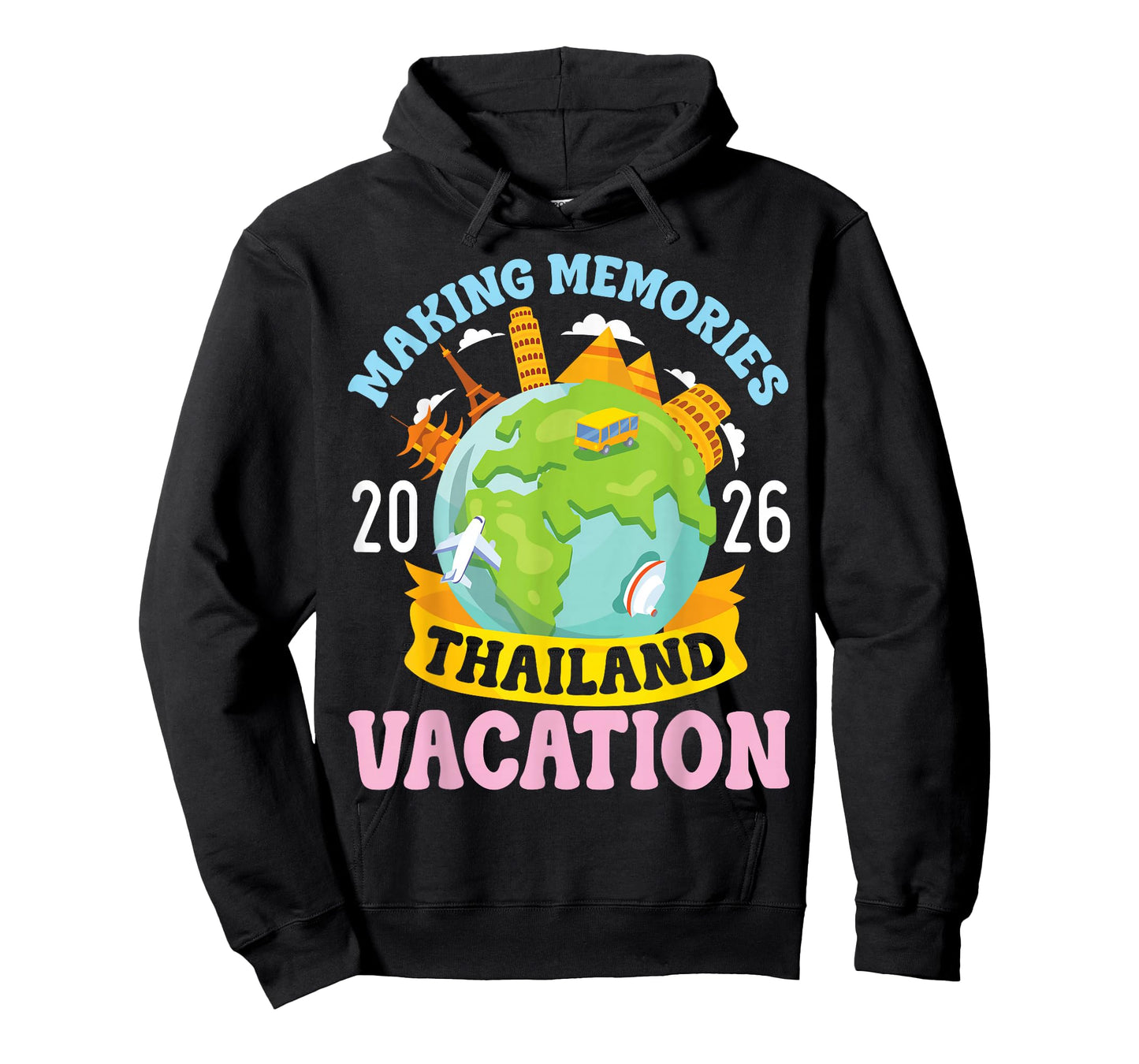Thailand Vacation 2026 Travel Making Memories Family Trip T-Shirt