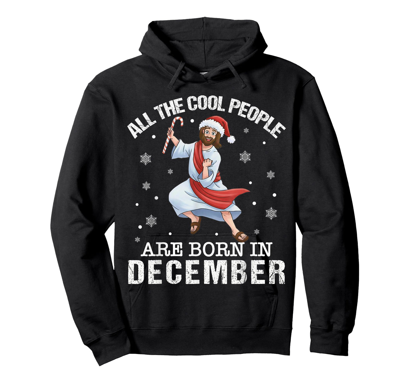 Cool People are Born in December Christian Jesus Christmas T-Shirt