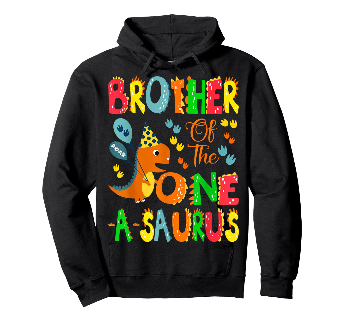 Brother of The One-A-Saurus 1st Birthday Boy Dinosaur Lover T-Shirt