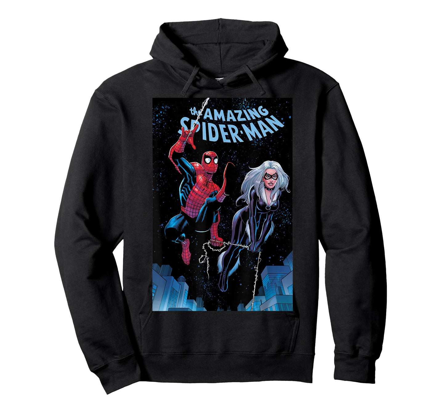 Marvel Spider-Man The Amazing Spider-Man and Black Cat T-Shirt
