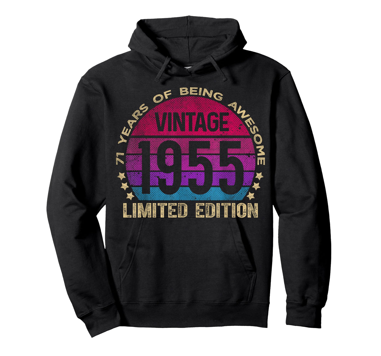 71 Year Old Gifts Vintage 1955 Limited Edition 71st Birthday T-Shirt