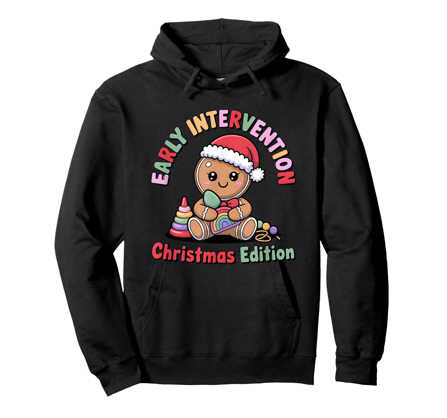 Cute Gingerbread Early Interventionist T-Shirt