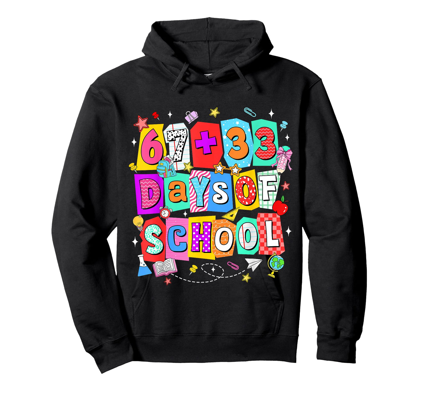 Happy 67 33 Days of School 100th Day of School Teachers Kids T-Shirt