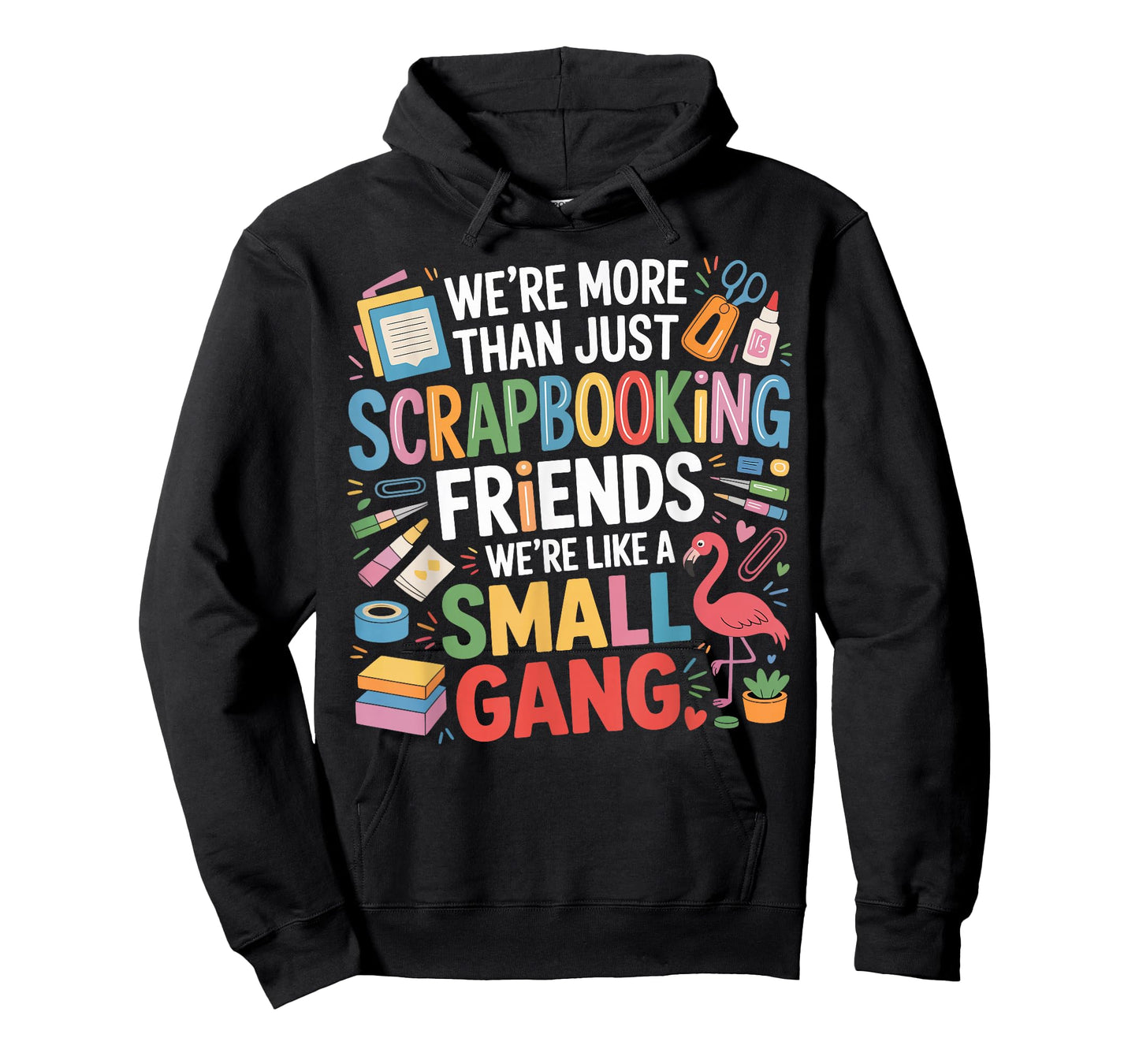 Scrapbooking Friends Small Craft Crew Humor Gifts Men Women T-Shirt