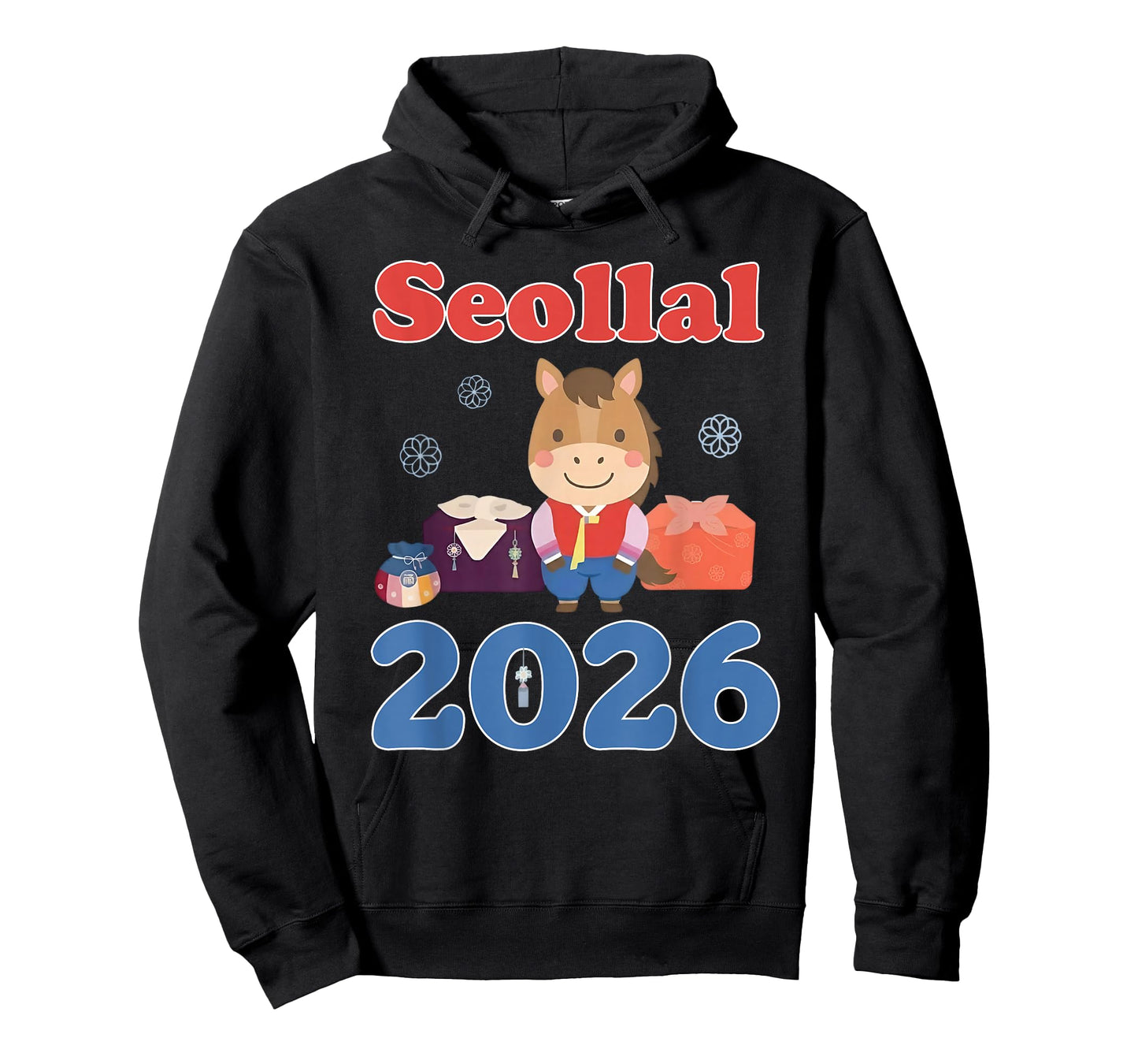Seollal Korean Lunar New Year 2026 Year of The Horse T-Shirt