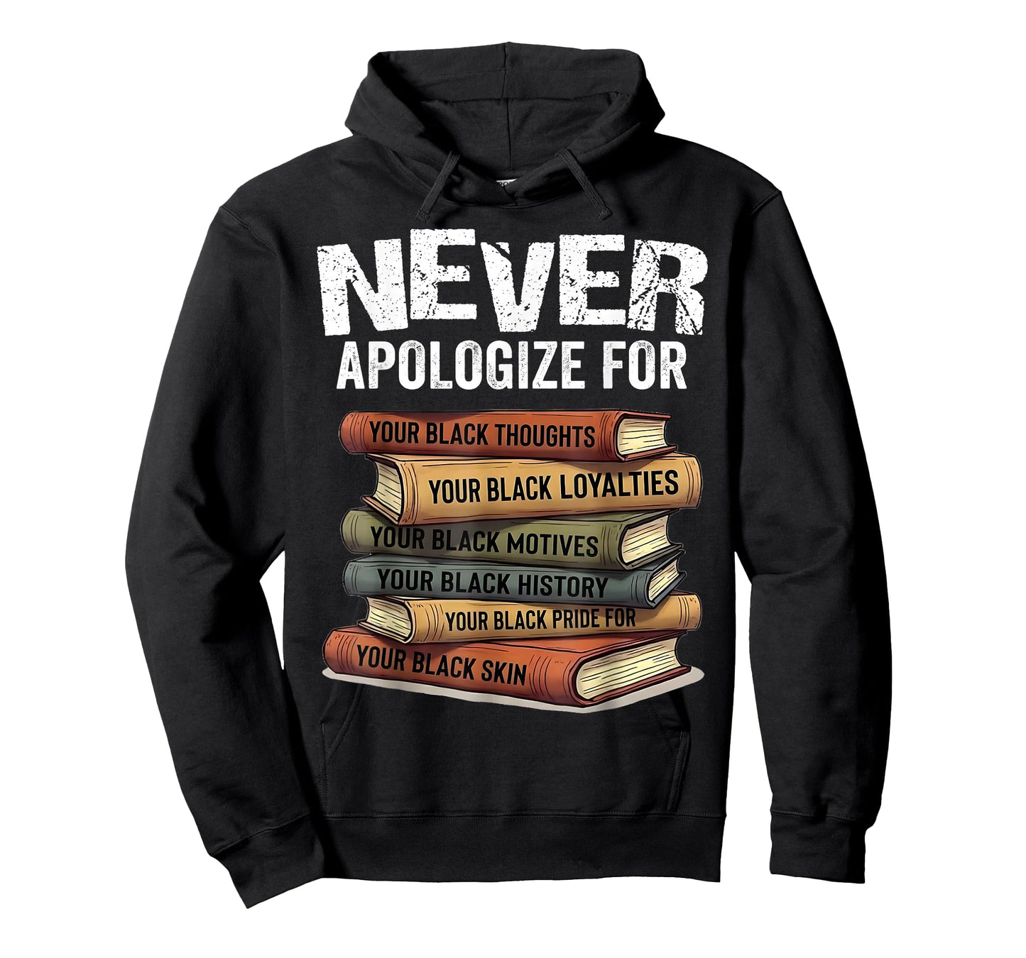 Never Apologize for Your Blackness Black History Teachers T-Shirt