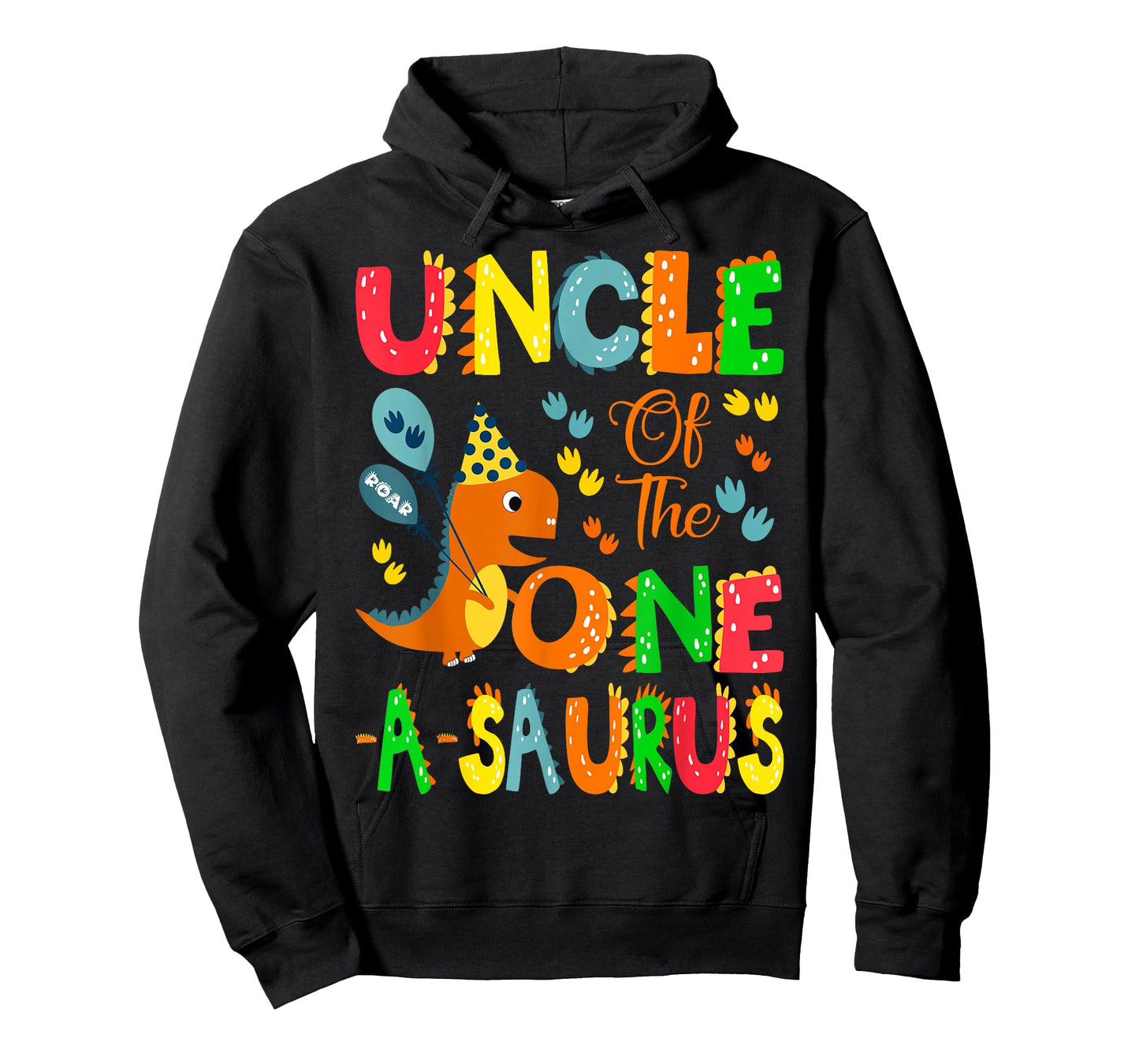 Uncle of The One-A-Saurus 1st Birthday Boy Dinosaur Lover T-Shirt