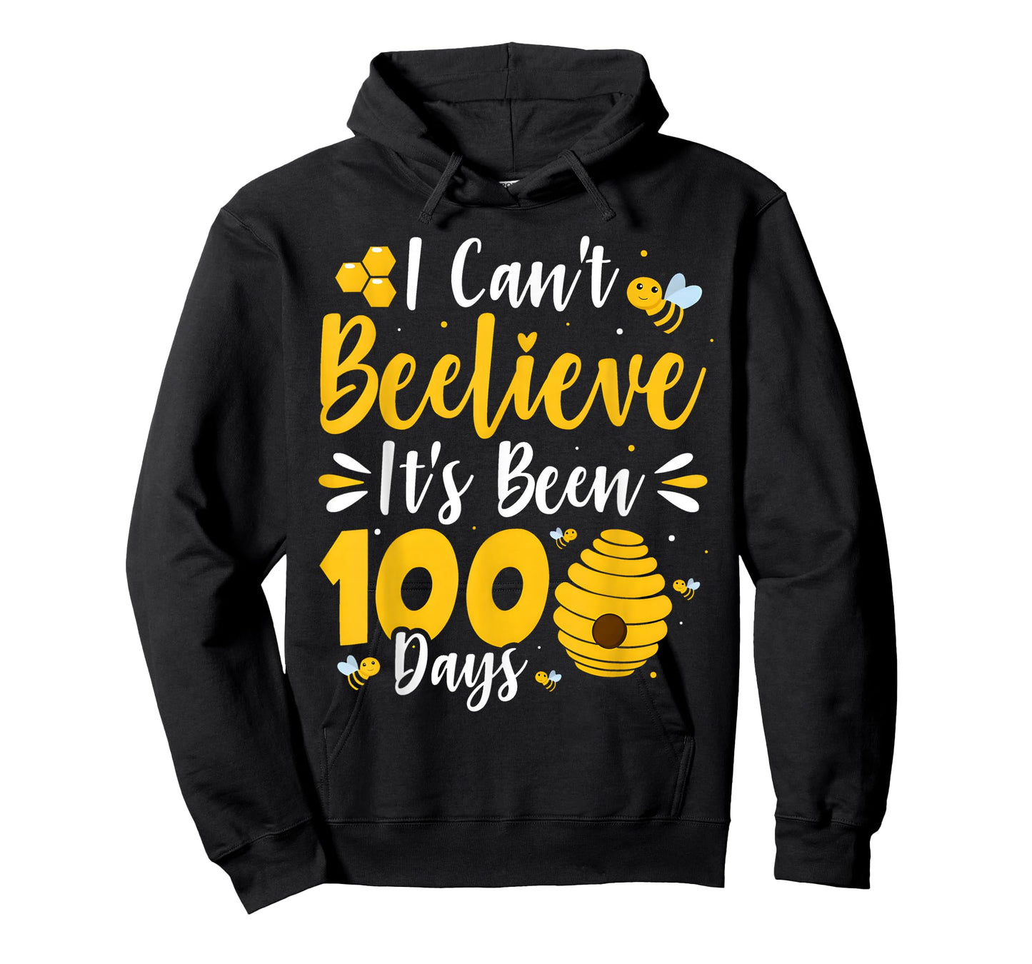 I Can't Believe It's Been 100 Days of School Bee 100th Kids T-Shirt
