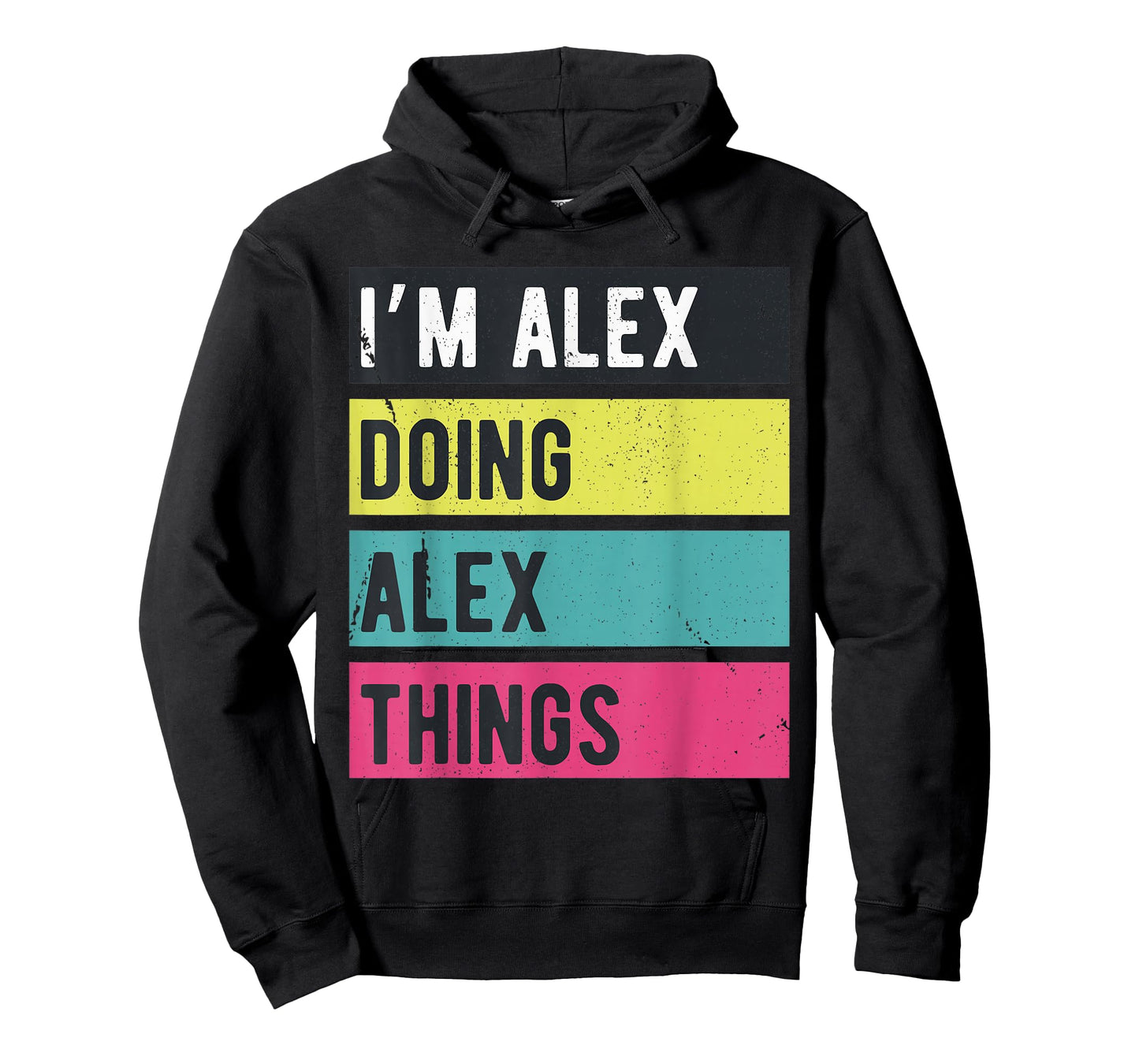 Doing Alex Things Funny Personalized Names Retro T-Shirt