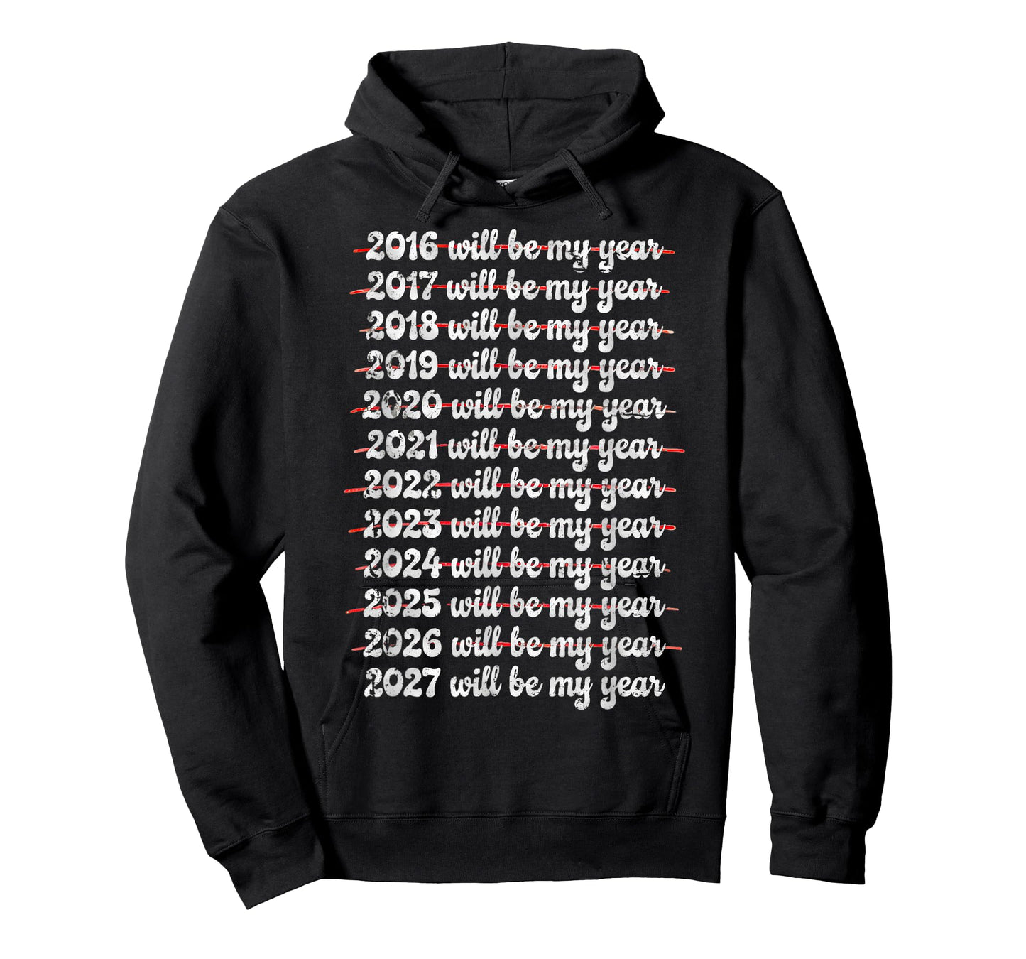 2027 Will Be My Year Procrastination New Year Resolution T-Shirt