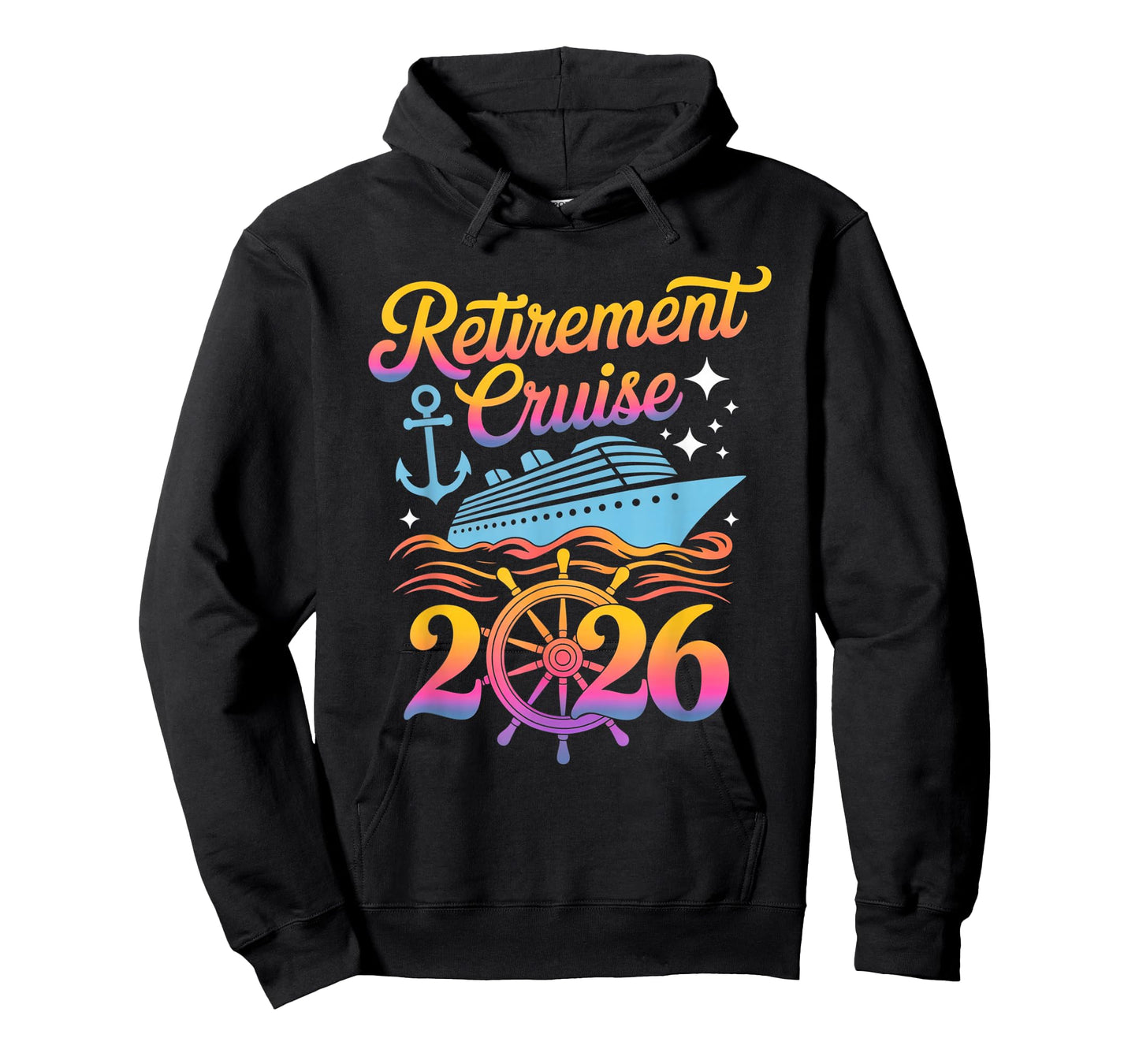 Retirement Cruise 2026 Squad Cruising Retired Fun Men Women T-Shirt
