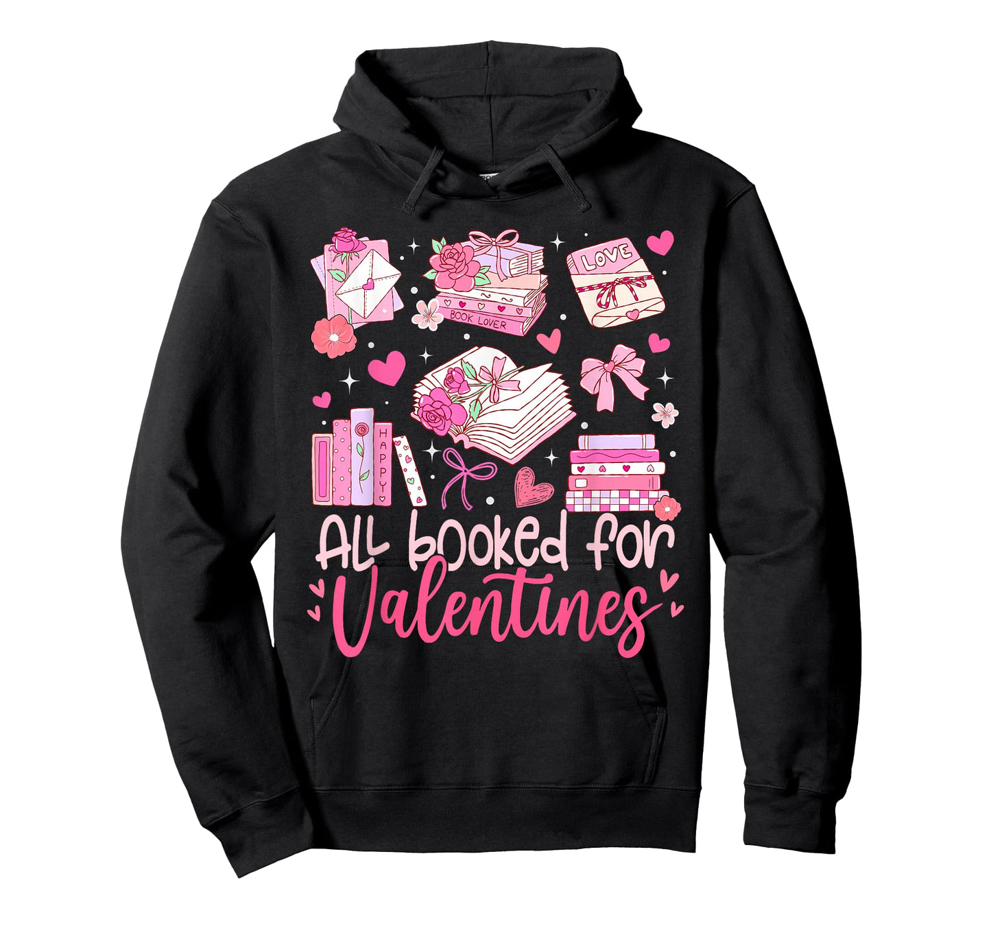 All Booked for Valentine Book Lovers Women Girl Teacher T-Shirt