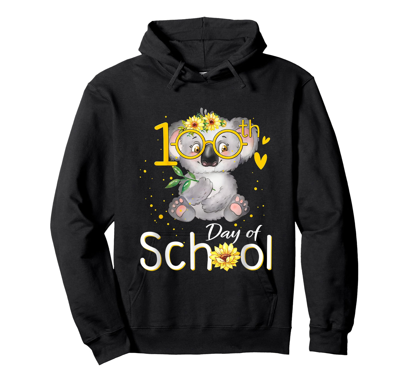 Happy 100 Days of School Koala 100th Day of School T-Shirt