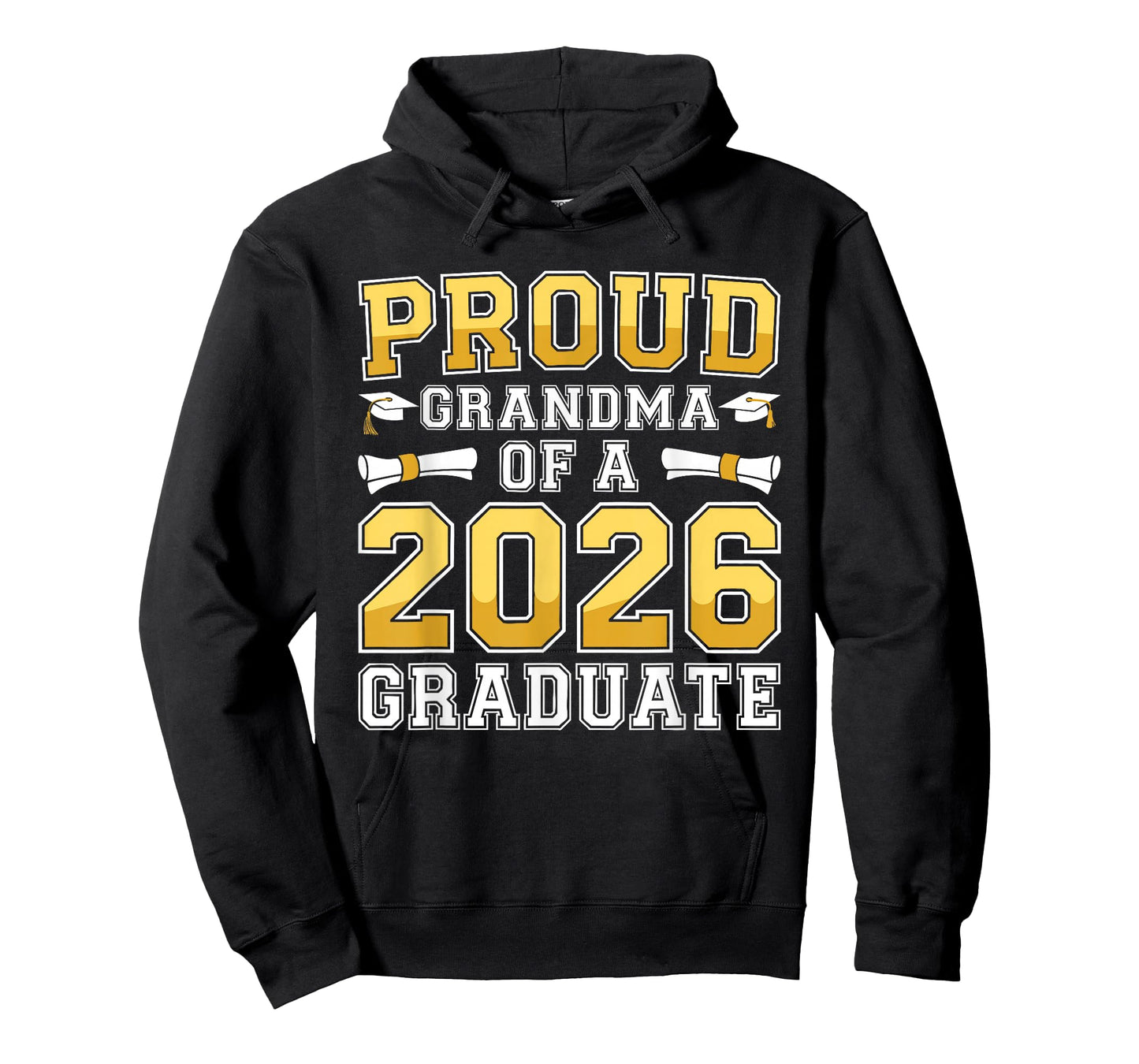 Proud Grandma of A 2026 Graduate Shirt Class 2026 Graduation T-Shirt