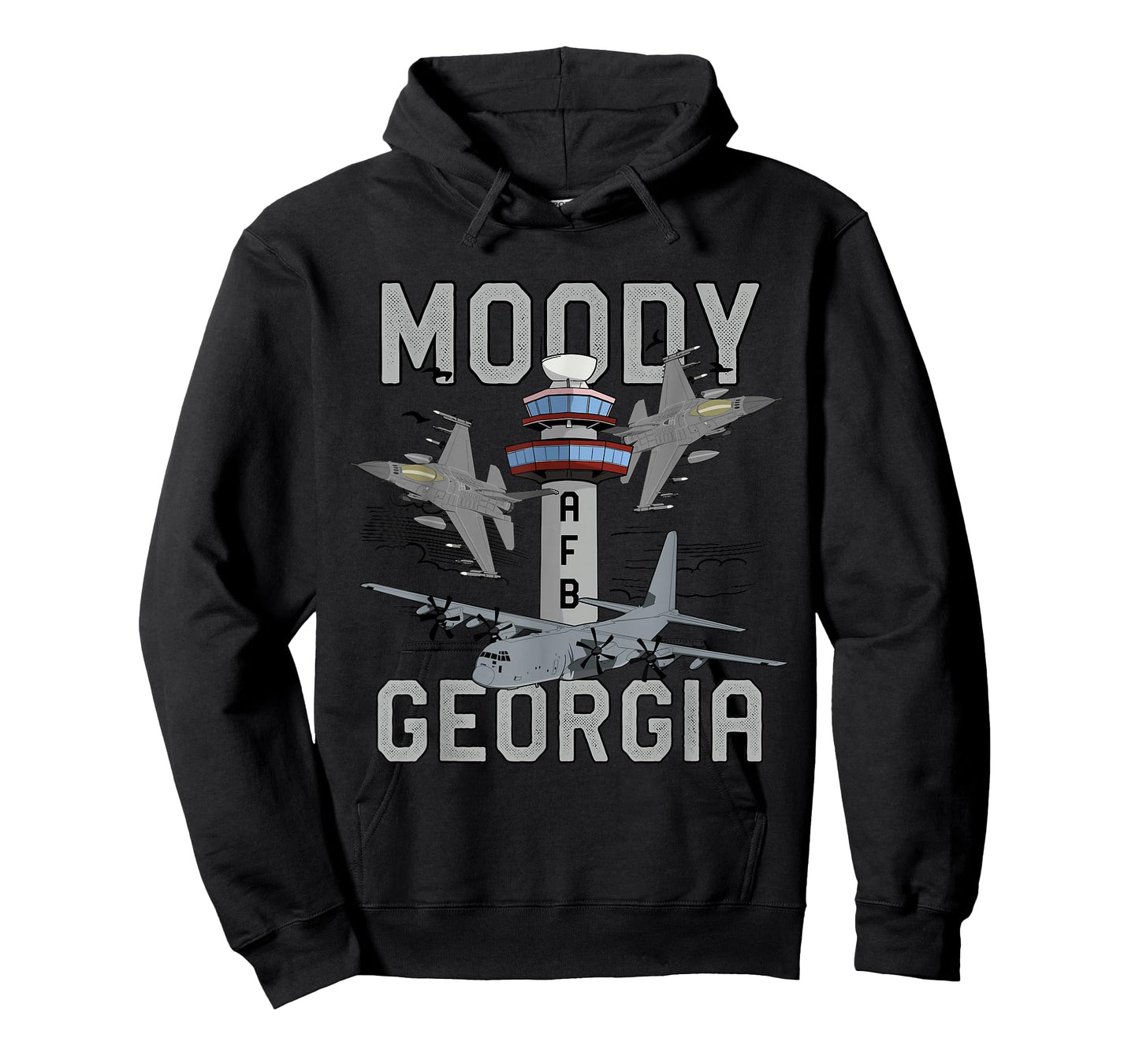 Moody AFB Georgia Air Force Base Fighter Jets Vintage Tee T-Shirt