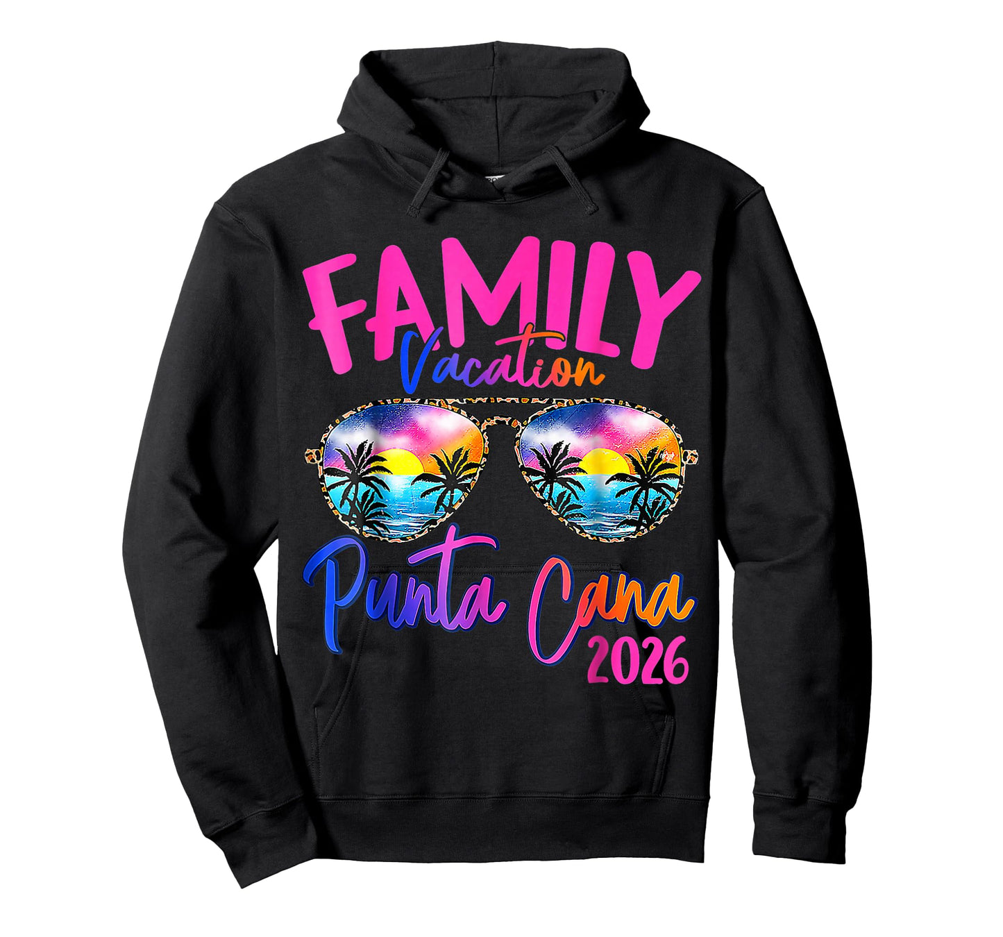 Family Vacation Punta Cana 2026 Matching Holiday Summer T-Shirt