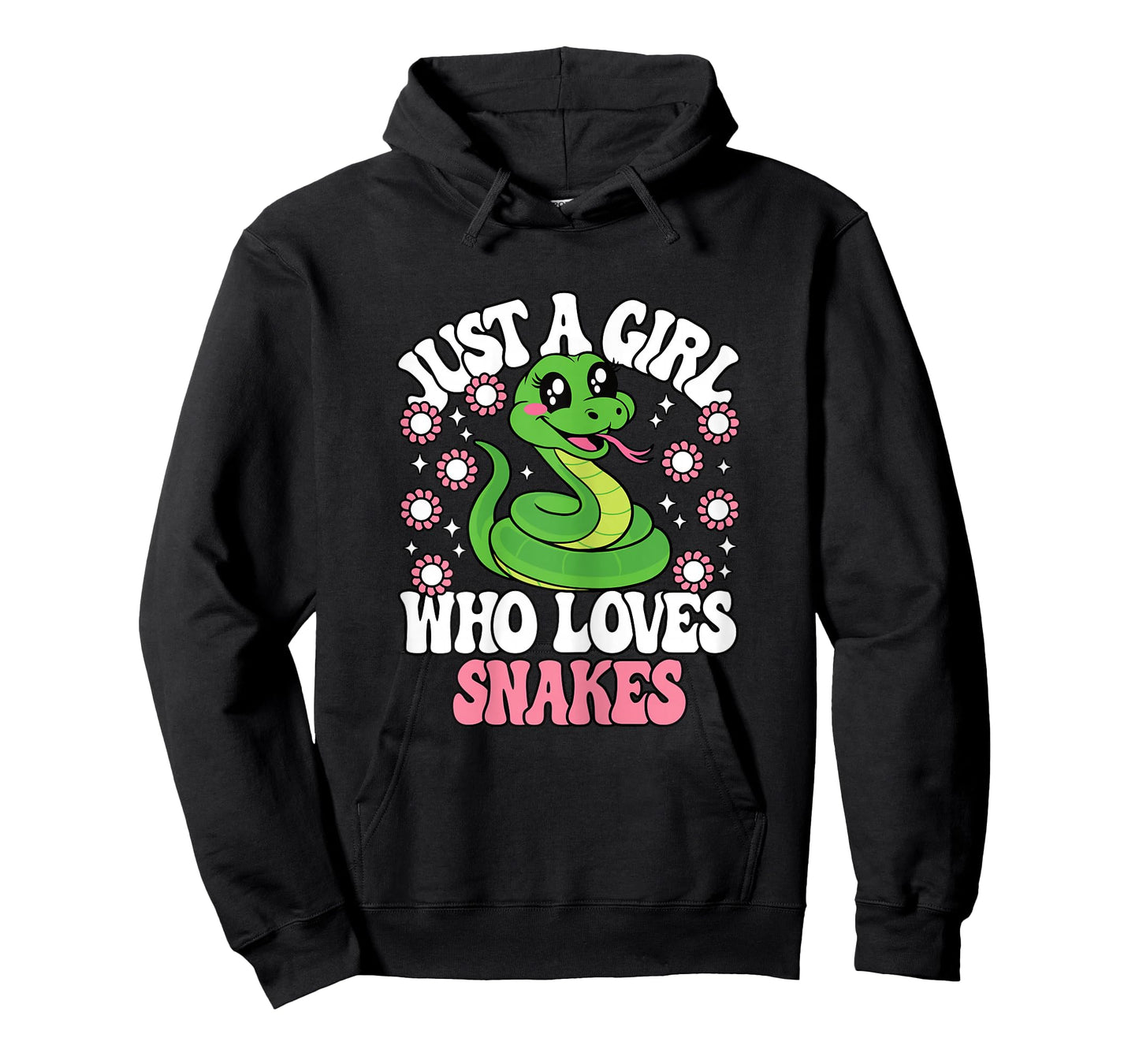 Just A Girl Who Loves Snakes Cute Reptile Girls Kids T-Shirt