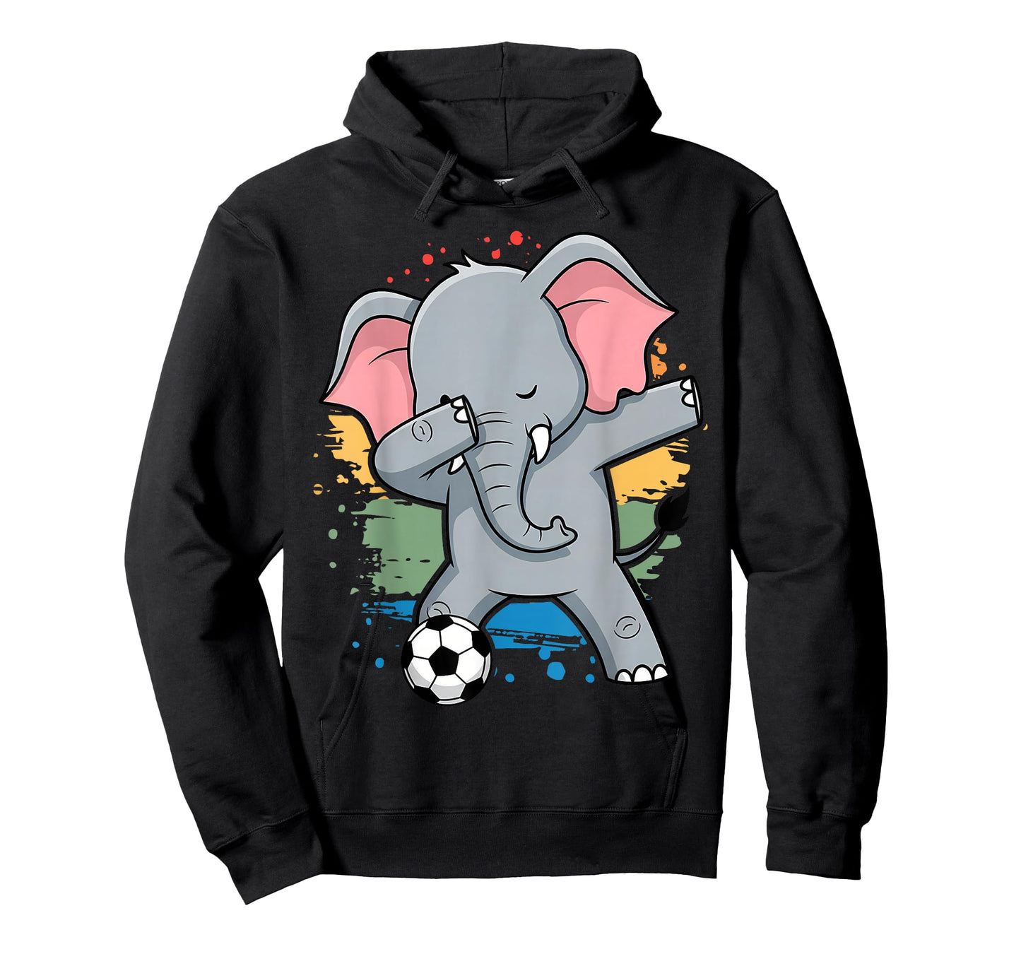 Dabbing Elephant - Soccer Lovers Jersey Football Fans Sport T-Shirt