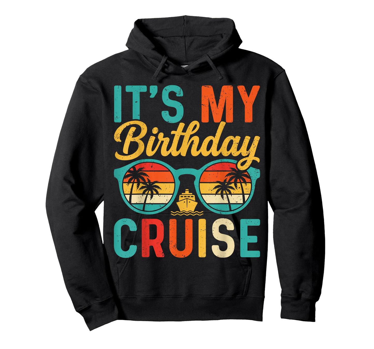 Retro Family Birthday Cruising It's My Birthday Cruise T-Shirt
