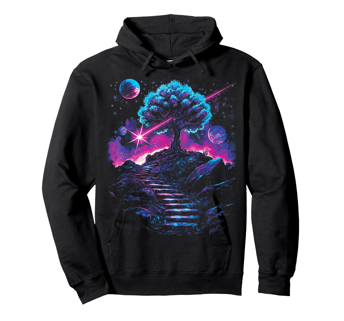 Astronaut Infinity Steps Outer Space Explorer Galaxy Science T-Shirt