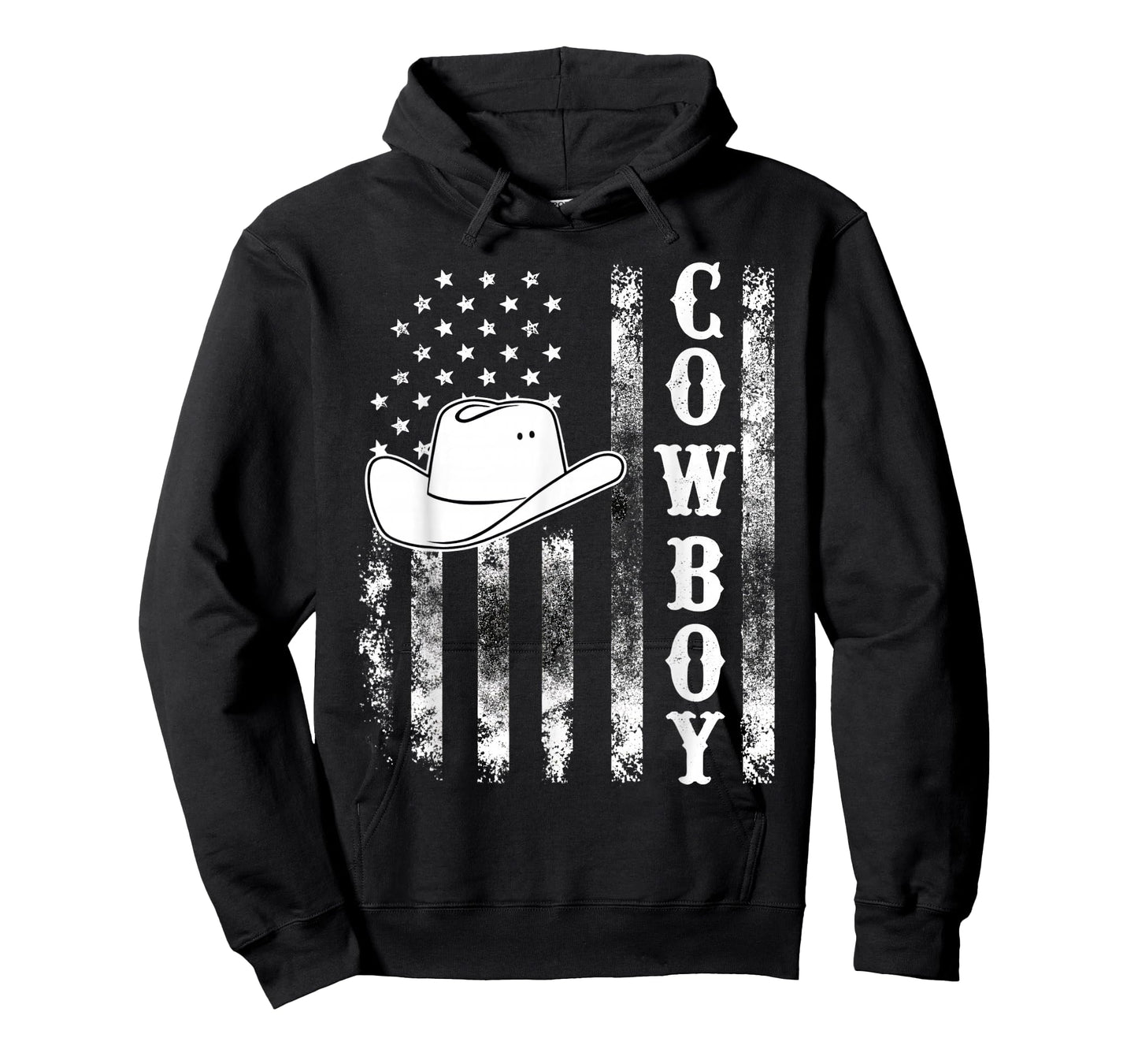 Rodeo Southern Cowboy Western USA Flag Cowboys T-Shirt