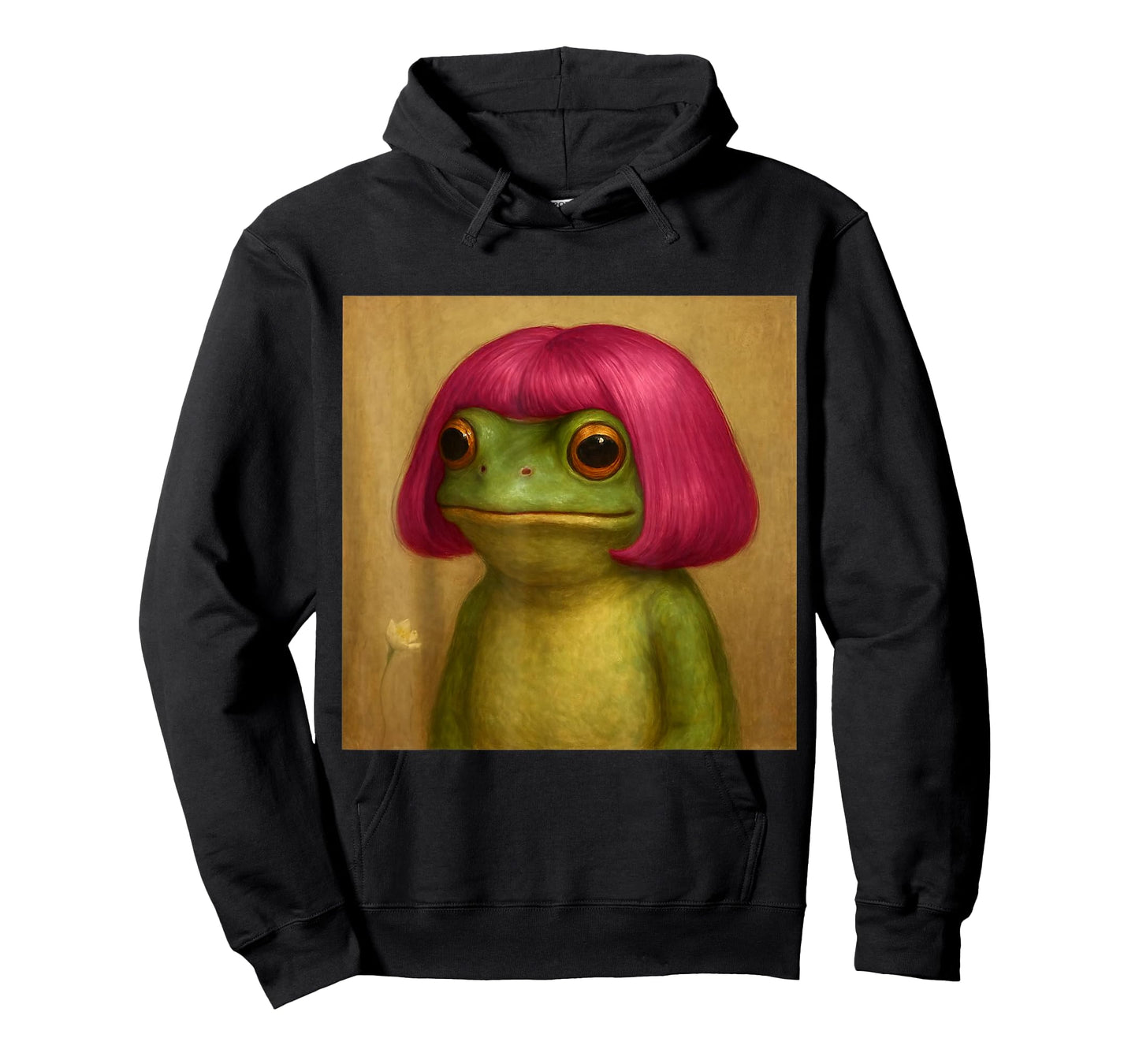 Vintage Frog Bob Haircut Funny Meme for Men Women Kids T-Shirt