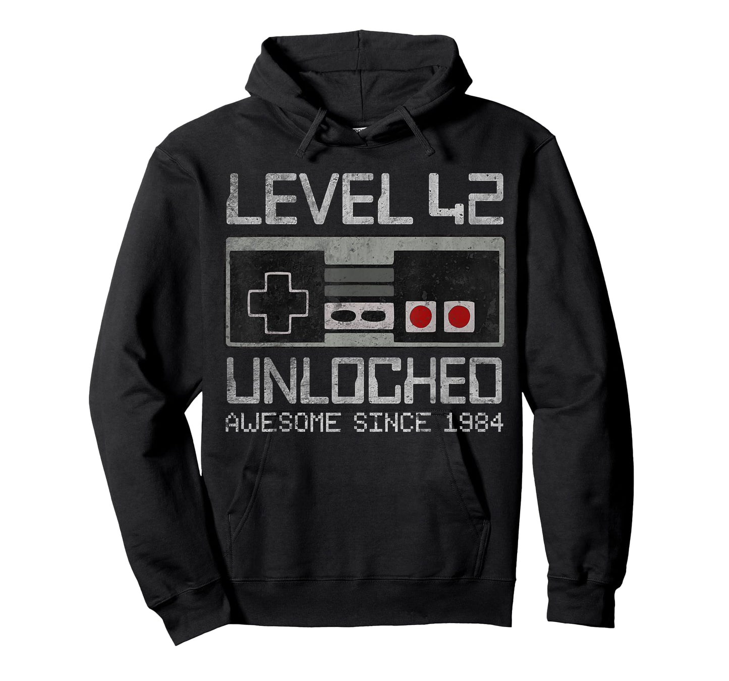 Level 42 Unlocked 42nd Birthday 42 Year Old Video Gamer Men T-Shirt
