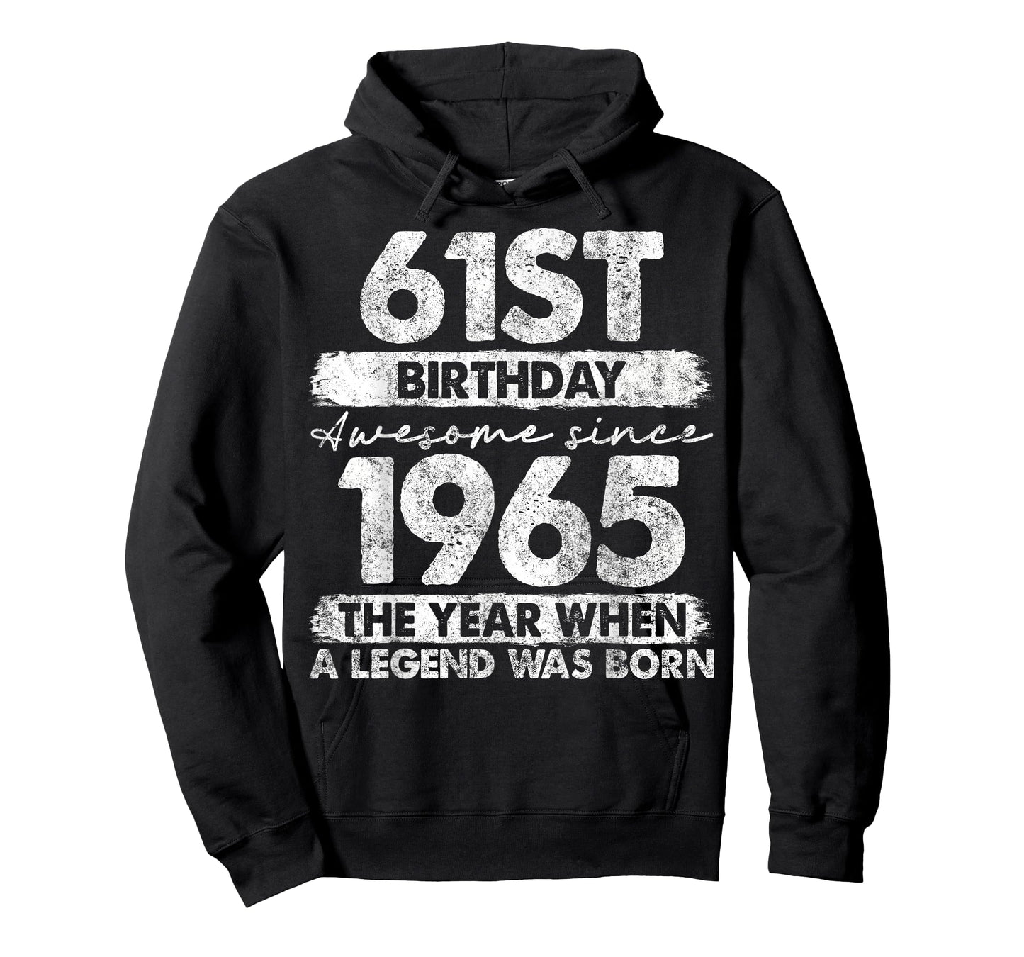 61 Year Old Gifts Vintage 1965 Limited Edition 61st Birthday T-Shirt