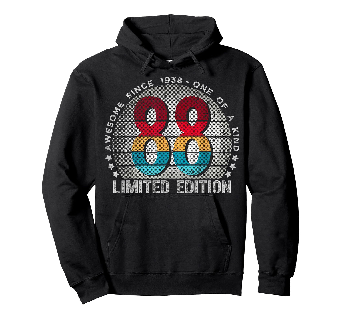88 Year Old Gifts Vintage 1938 Limited Edition 88th Birthday T-Shirt